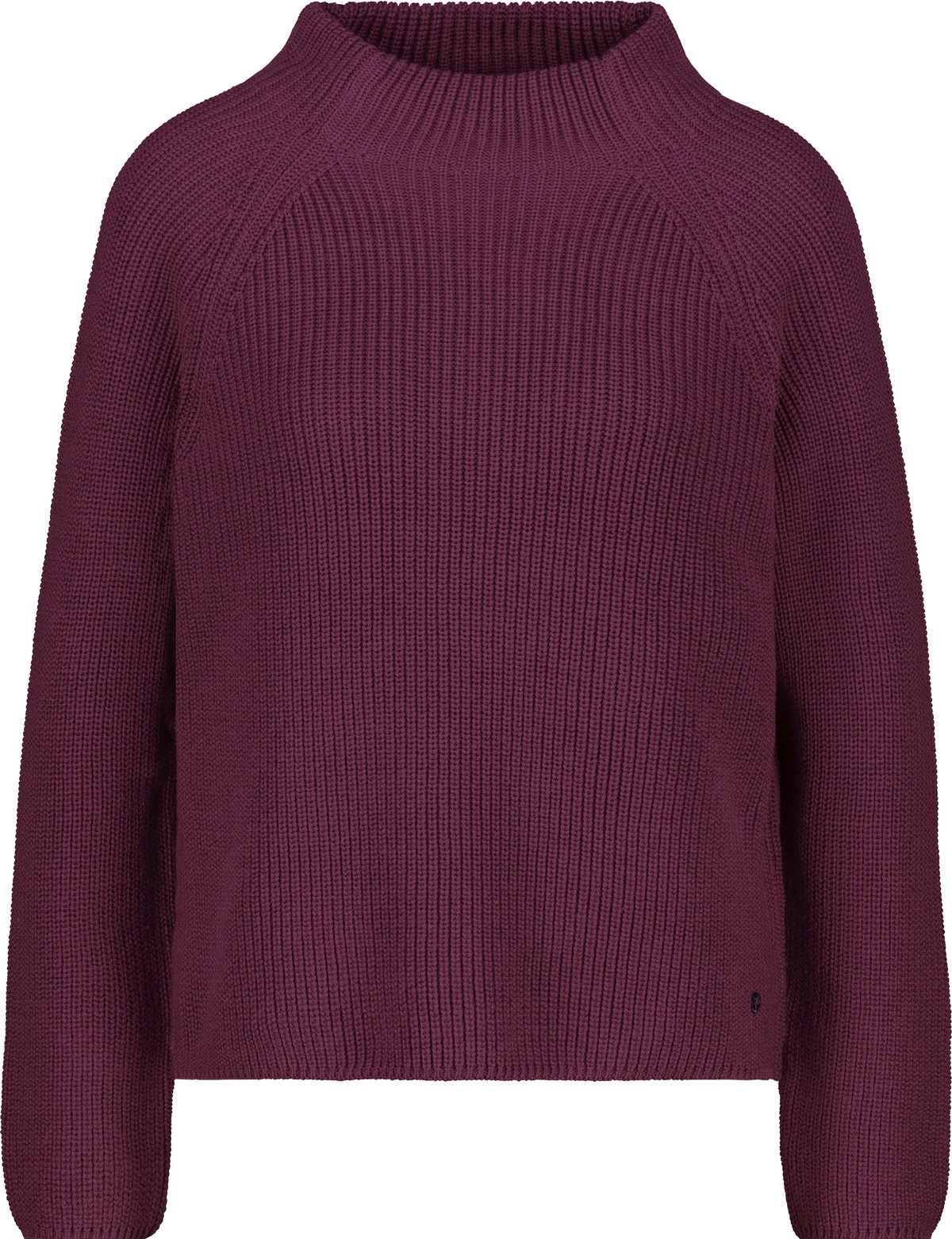 Monari Strickpullover »Pullover Basic Perlfang«, Regular fit mit Rundhalsausschnitt