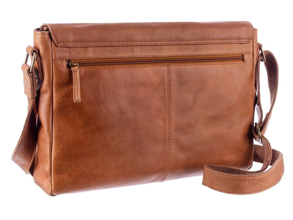 GreenLand Nature Messenger Bag, mit RFID-Technologie