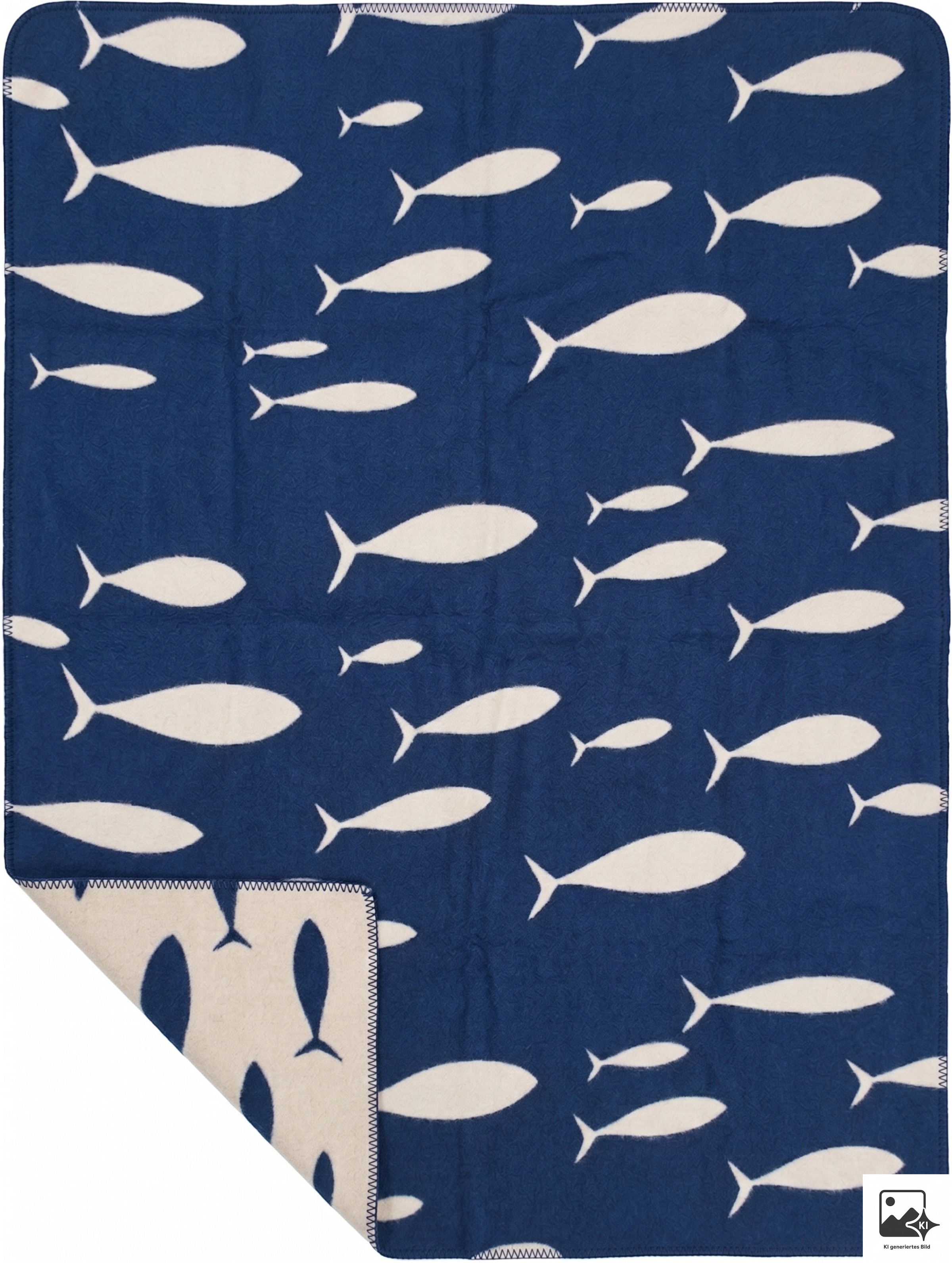 done.® Wohndecke »FISHES« Angenehm weich und warm in der Haptik