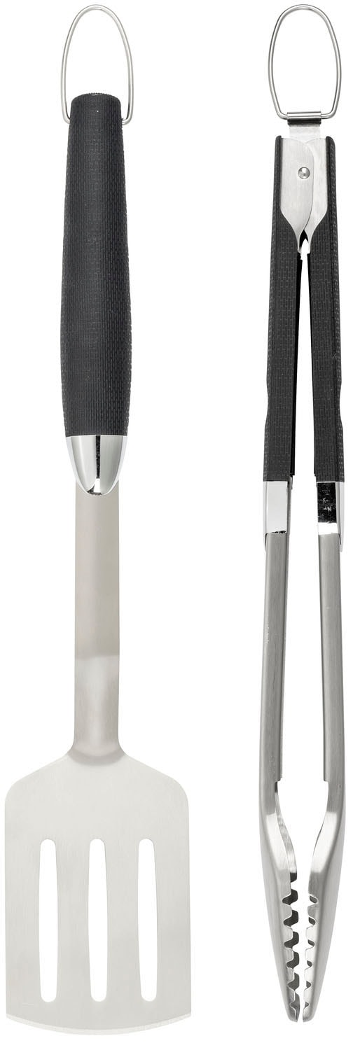 WENKO Grillbesteck-Set »BBQ« Pfannenwender & Grillzange, hitzebeständig, ro günstig online kaufen