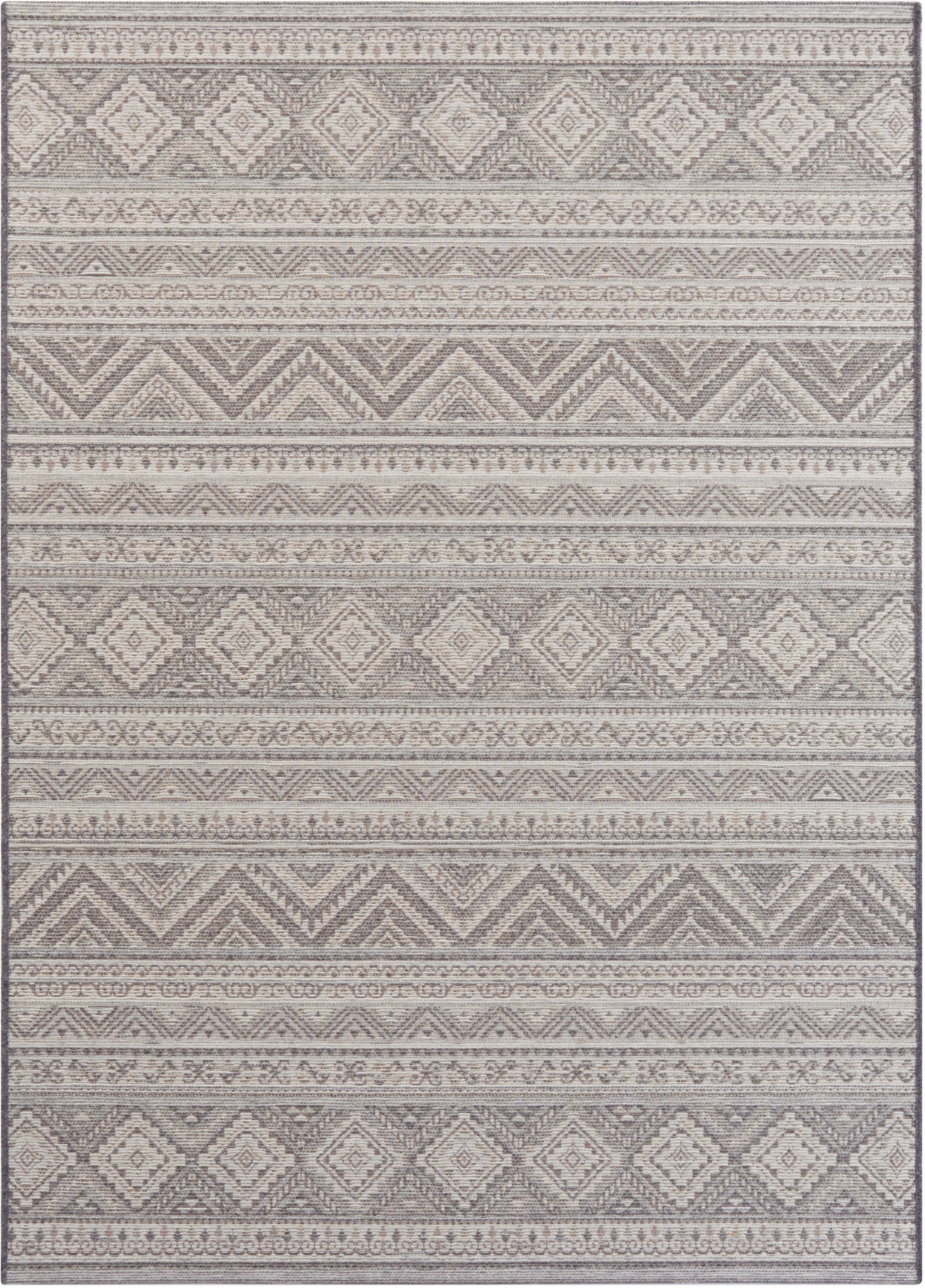 ELLE DECORATION Teppich »Maranao«, rechteckig, Flachgewebe Naturfaser-Teppich, Schlichtes Design, Nachhaltig, Robust