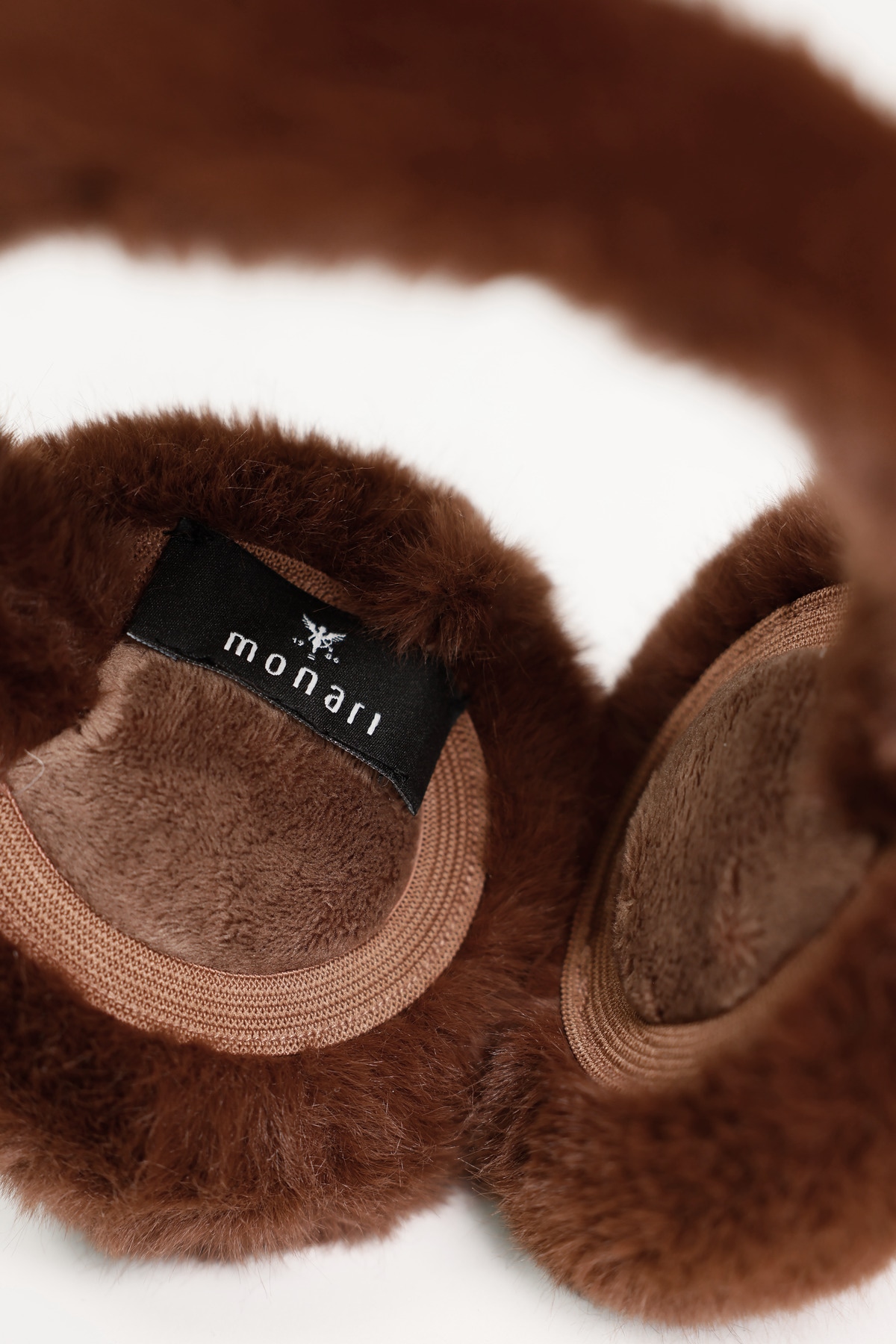 Monari Ohrenwärmer Regular fit mit Fellimitat