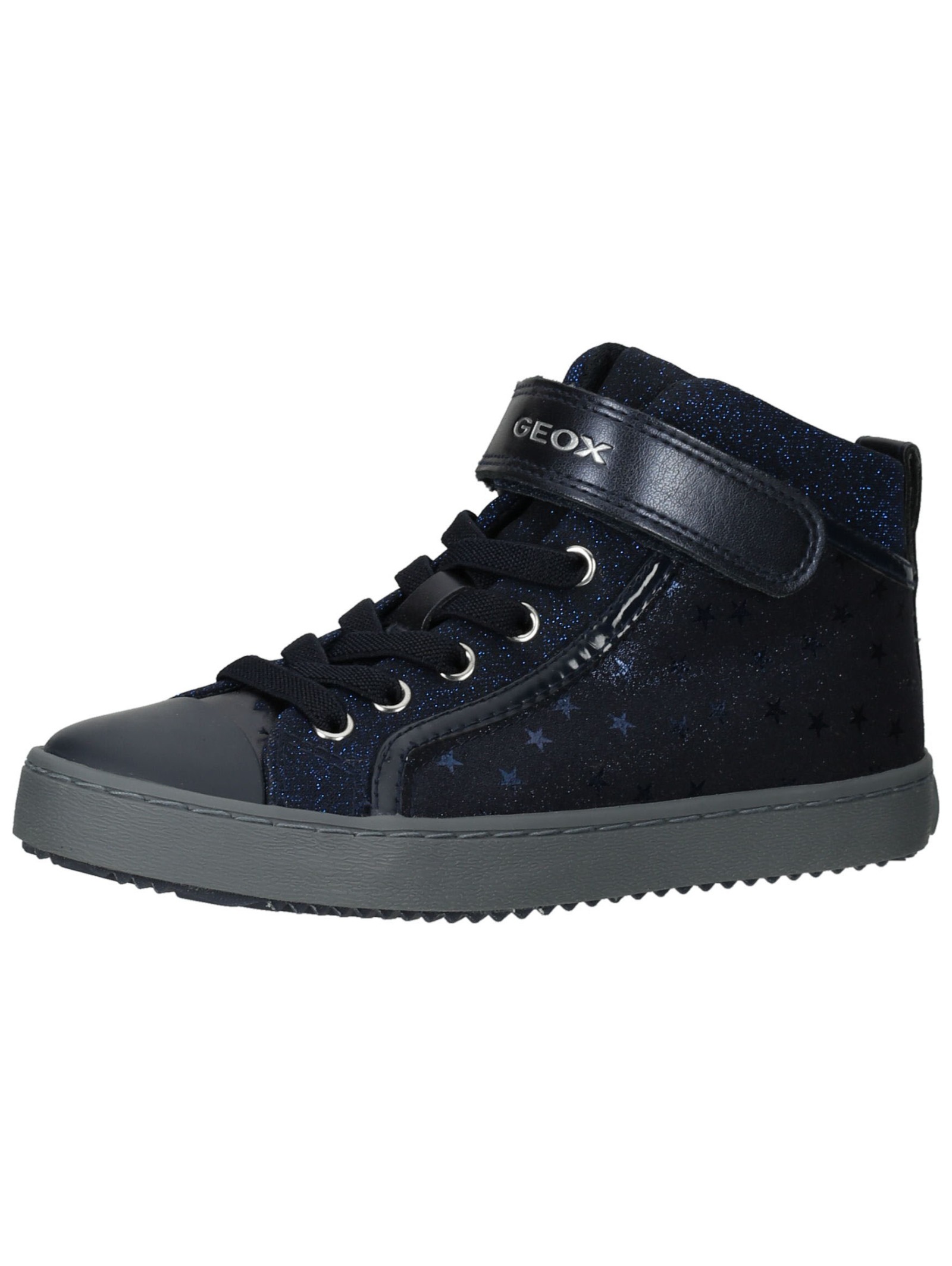 GEOX Sneaker »Sneaker Lederimitat« Blau 29 29 Verschluss: Klettverschluss