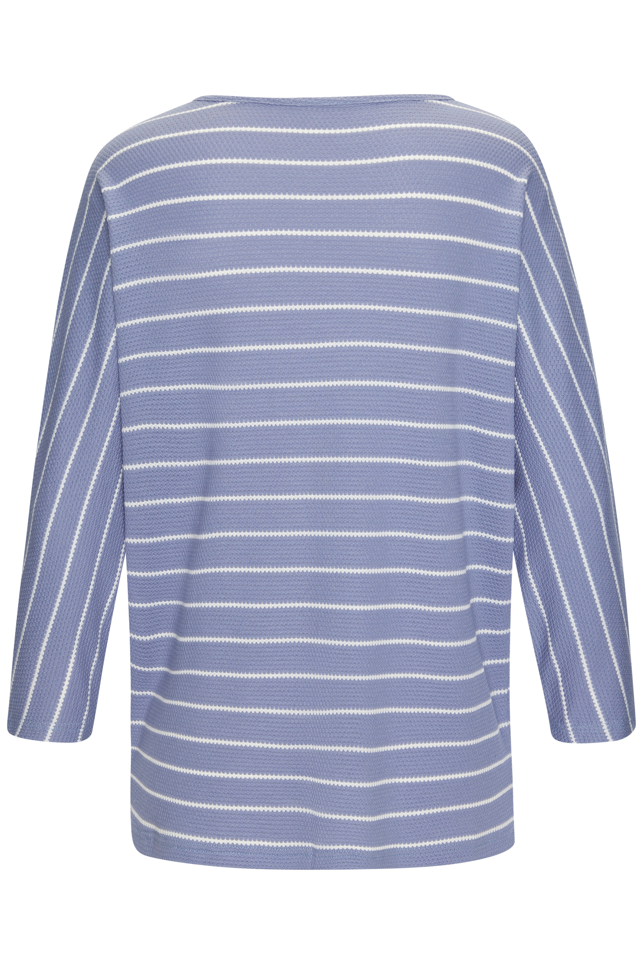 Vivance 3/4-Arm-Shirt »mit modischer Streifenstruktur« aus pflegeleichter Baumwoll-Viskose-Qualität