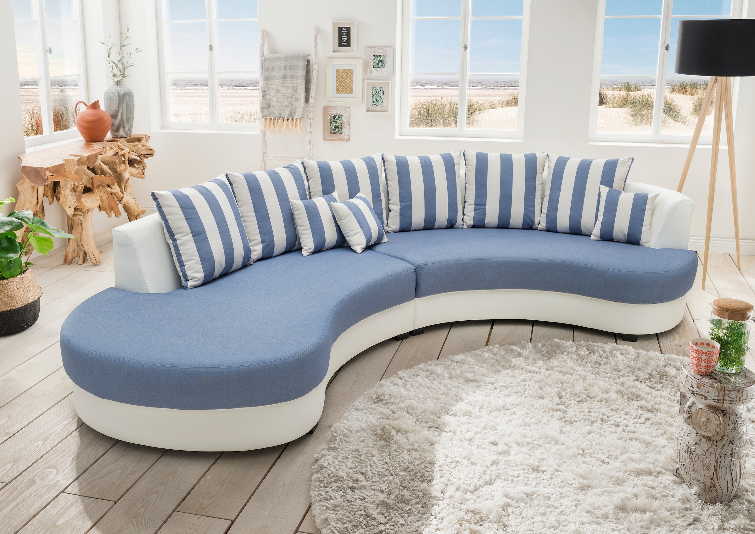 INOSIGN Ecksofa »Limoncello organische Formensprache, OTTOs Choice, L-Form« günstig online kaufen