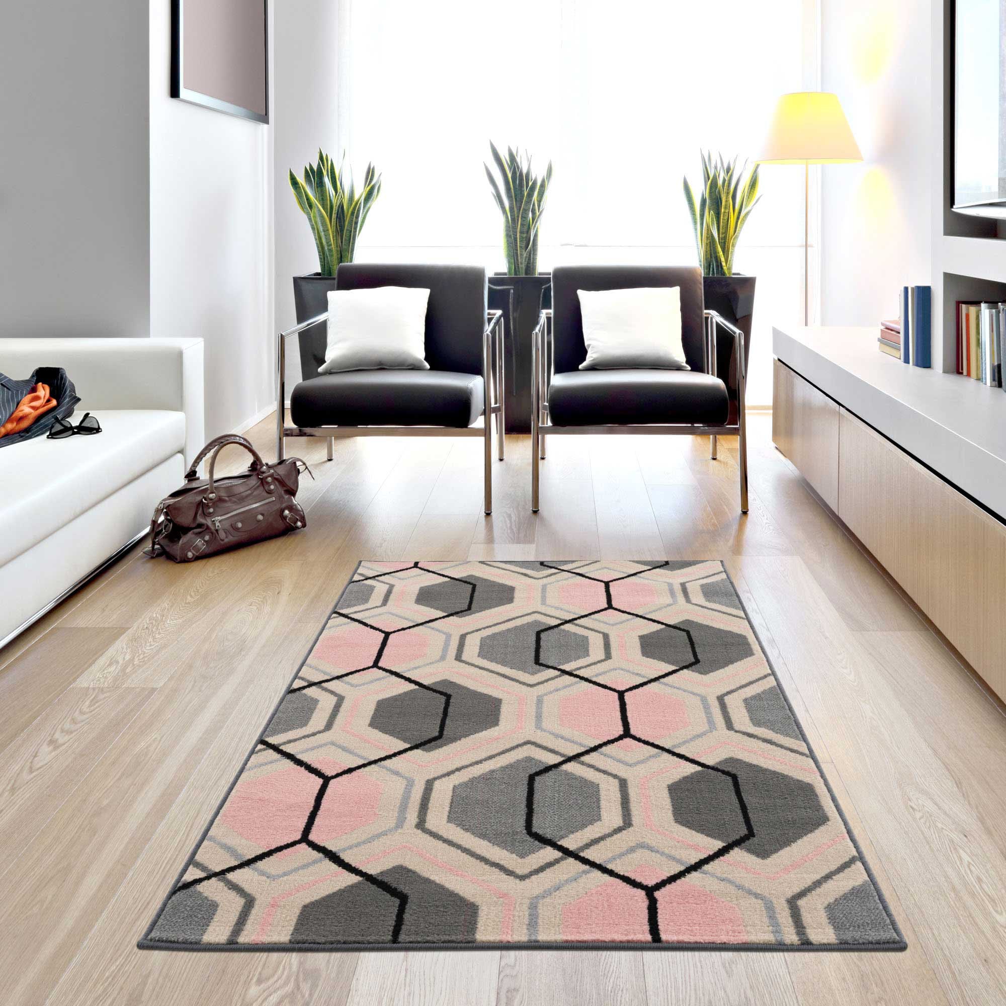 Sehrazat Teppich »Gusta 1193«, rechteckig, 8 mm Höhe, Wohnzimmer, Kurzflor