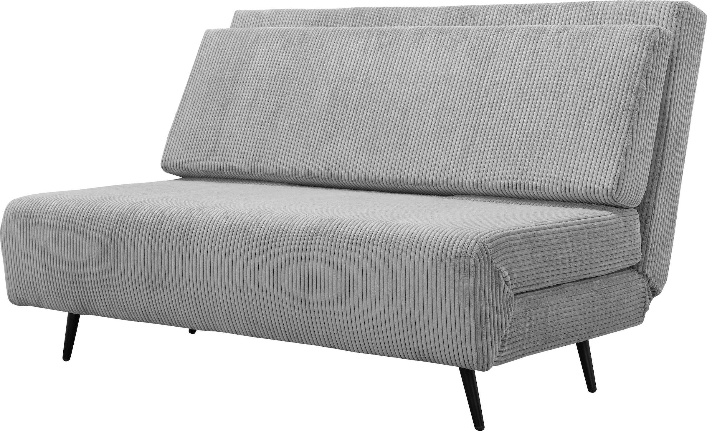 andas Schlafsofa »Linnea«, Daybed mit aufklappbarer Liegefläche, in Webstoff, Veloursstoff, Cord