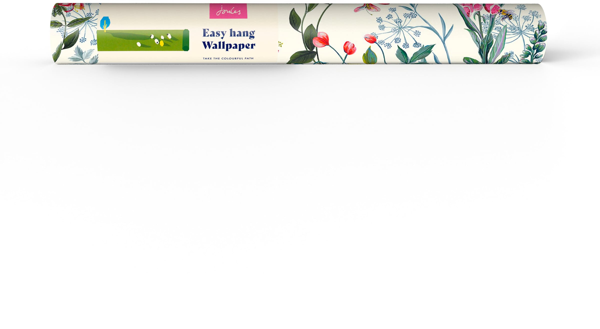 Joules Fototapete »Permaculture Garden Crème Mural 300x280cm« floral glatt floral