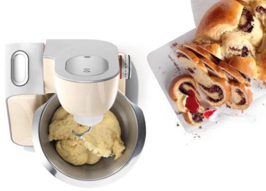 BOSCH Küchenmaschine »MUM5 CreationLine MUM58920«, vielseitig einsetzbar, Durchlaufschnitzler, 3 Reibescheiben Mixer
