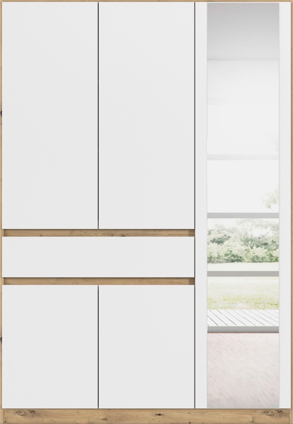 rauch Kleiderschrank »Tübingen« mit Spiegel