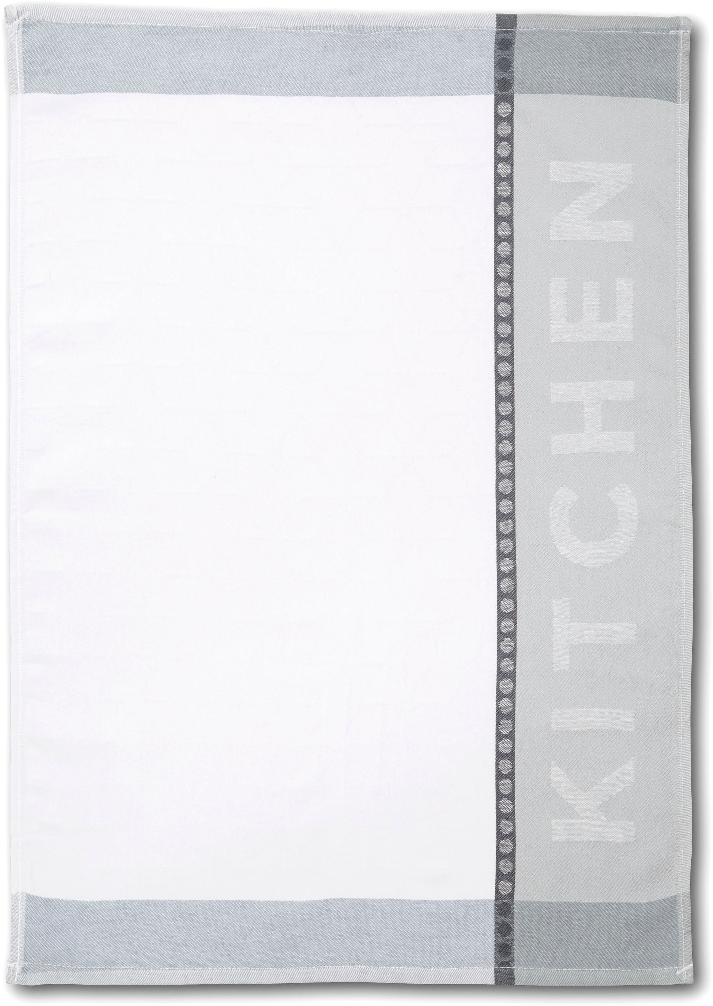 Dyckhoff Geschirrtuch »HOME & KITCHEN, Maße je Tuch ca. 50x70 cm, aus 100% Baumwolle« mit zwei verschiedenen Motiven
