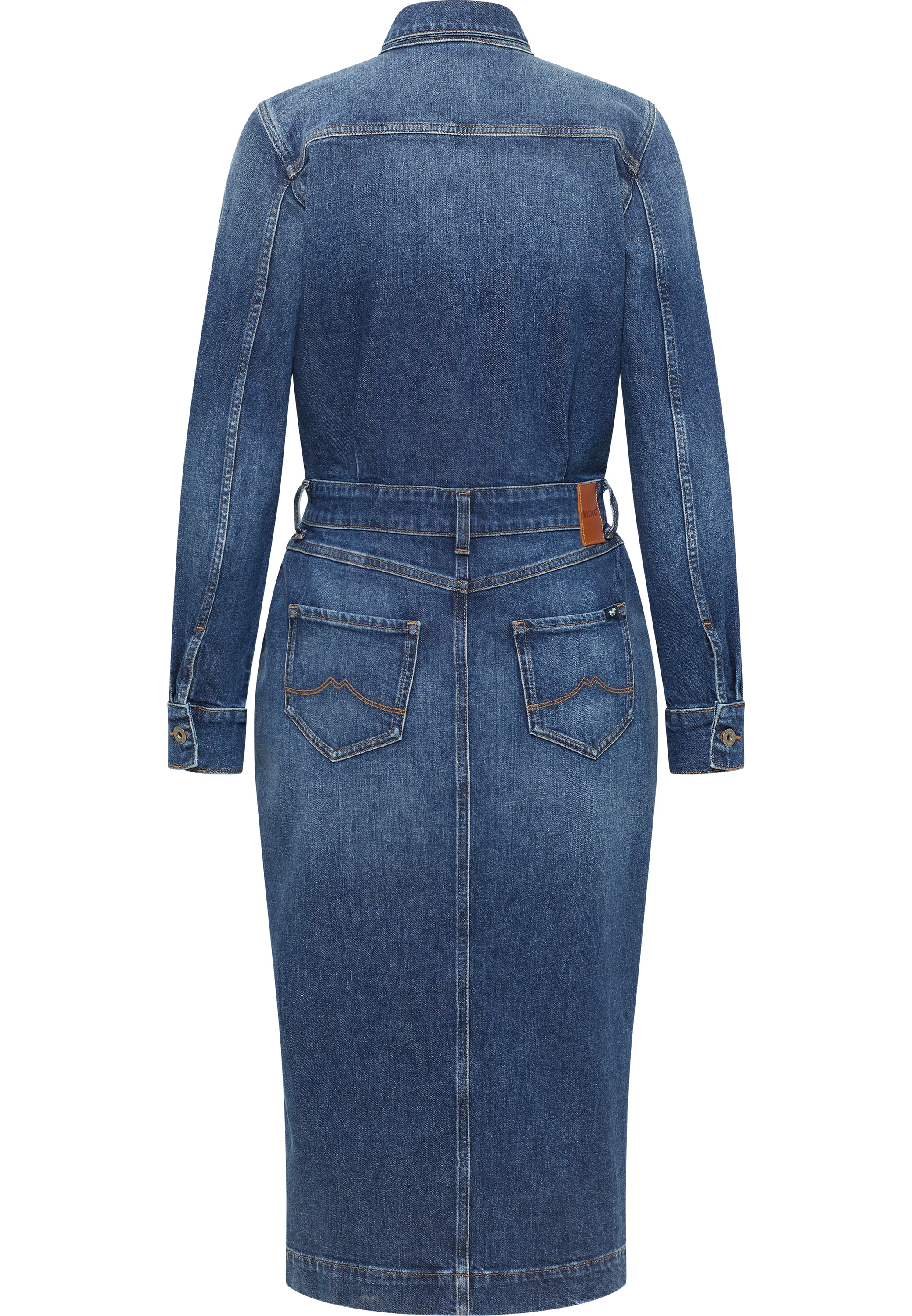 MUSTANG Midikleid »Damen Style Emma Denim Dress«