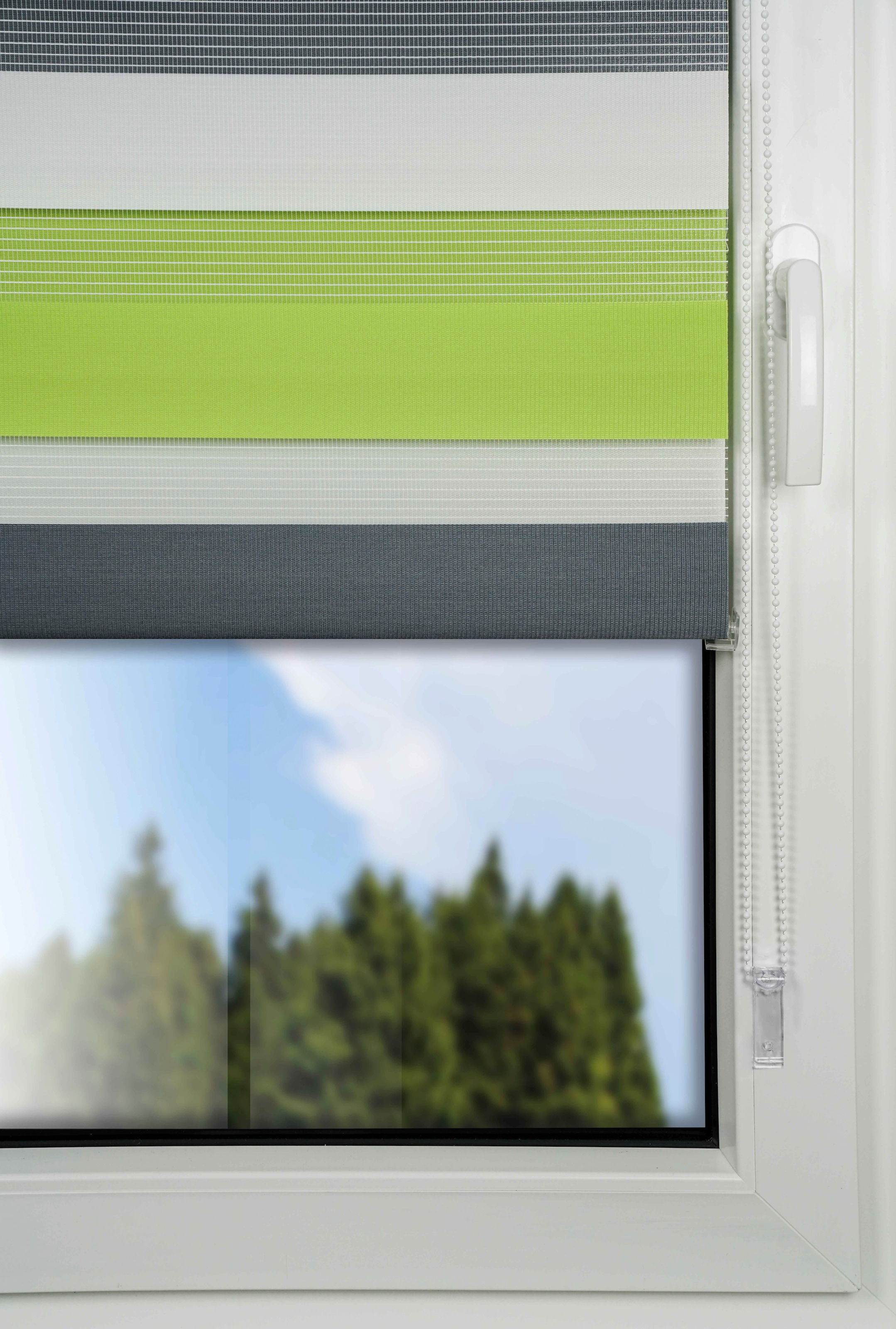 mydeco Doppelrollo »Just-Triple«, Lichtschutz, ohne Bohren, freihängend