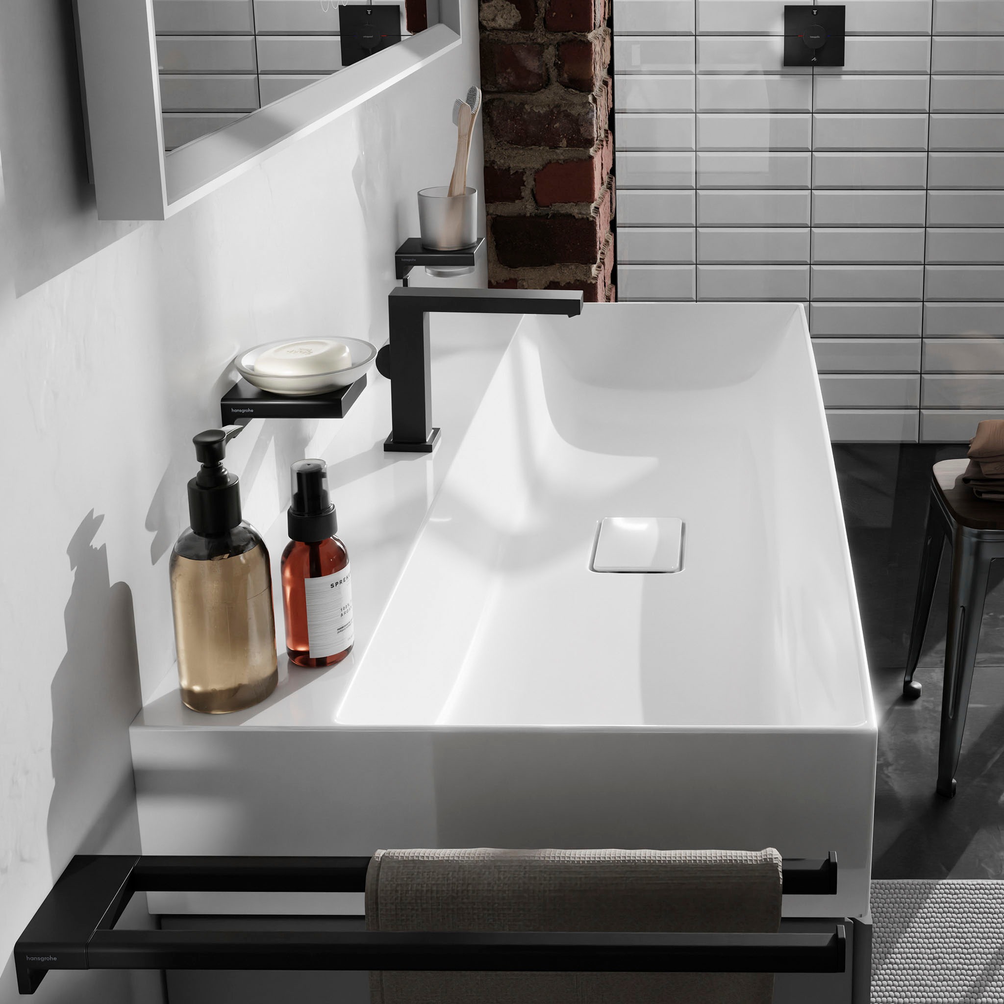 hansgrohe Handtuchhalter »AddStoris«, zweiarmig auf Raten kaufen 