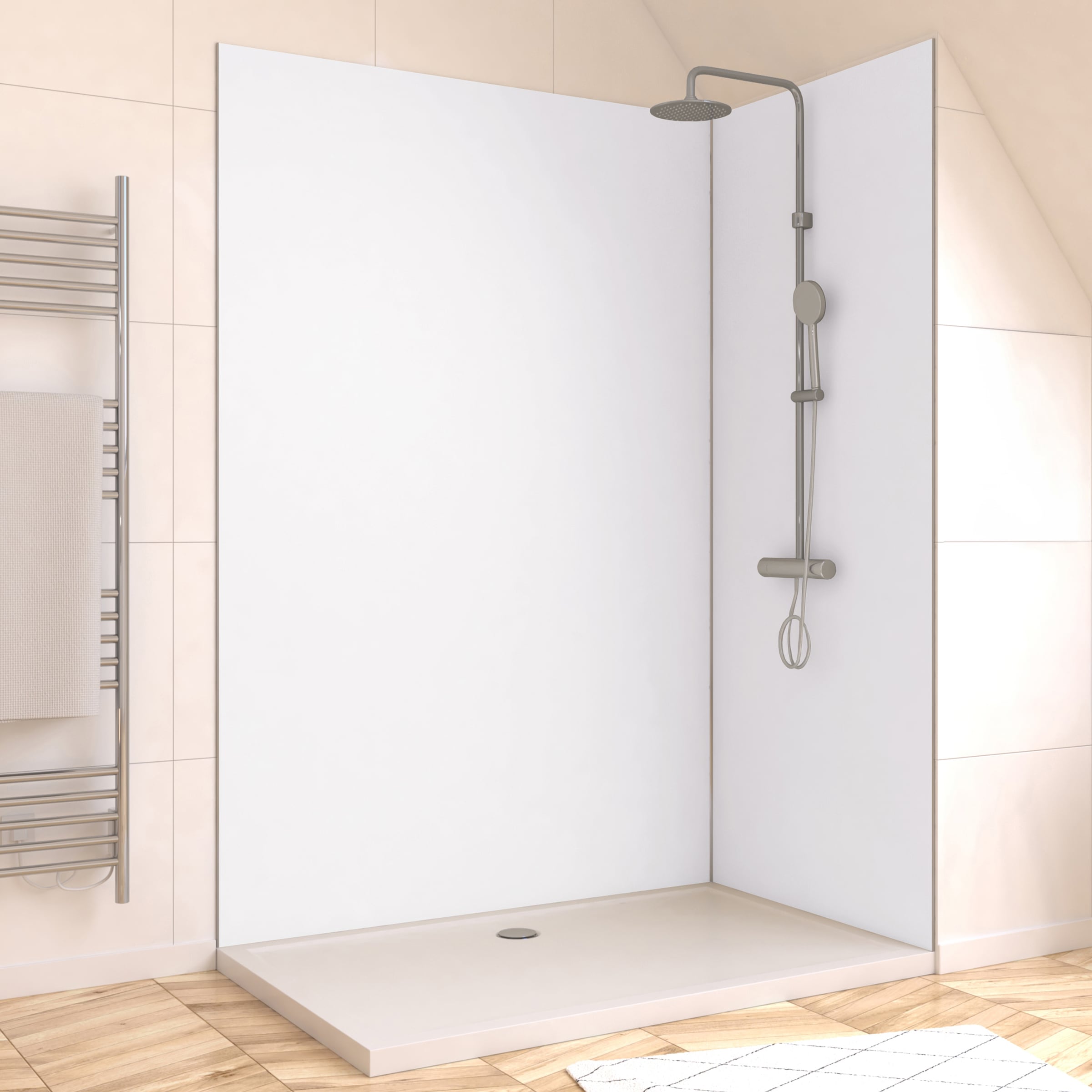 Marwell Duschrückwand »Urbanox« Set bestehend aus: 1 Paneel 90 x 210 cm, 1 Paneel 120 x 210 cm