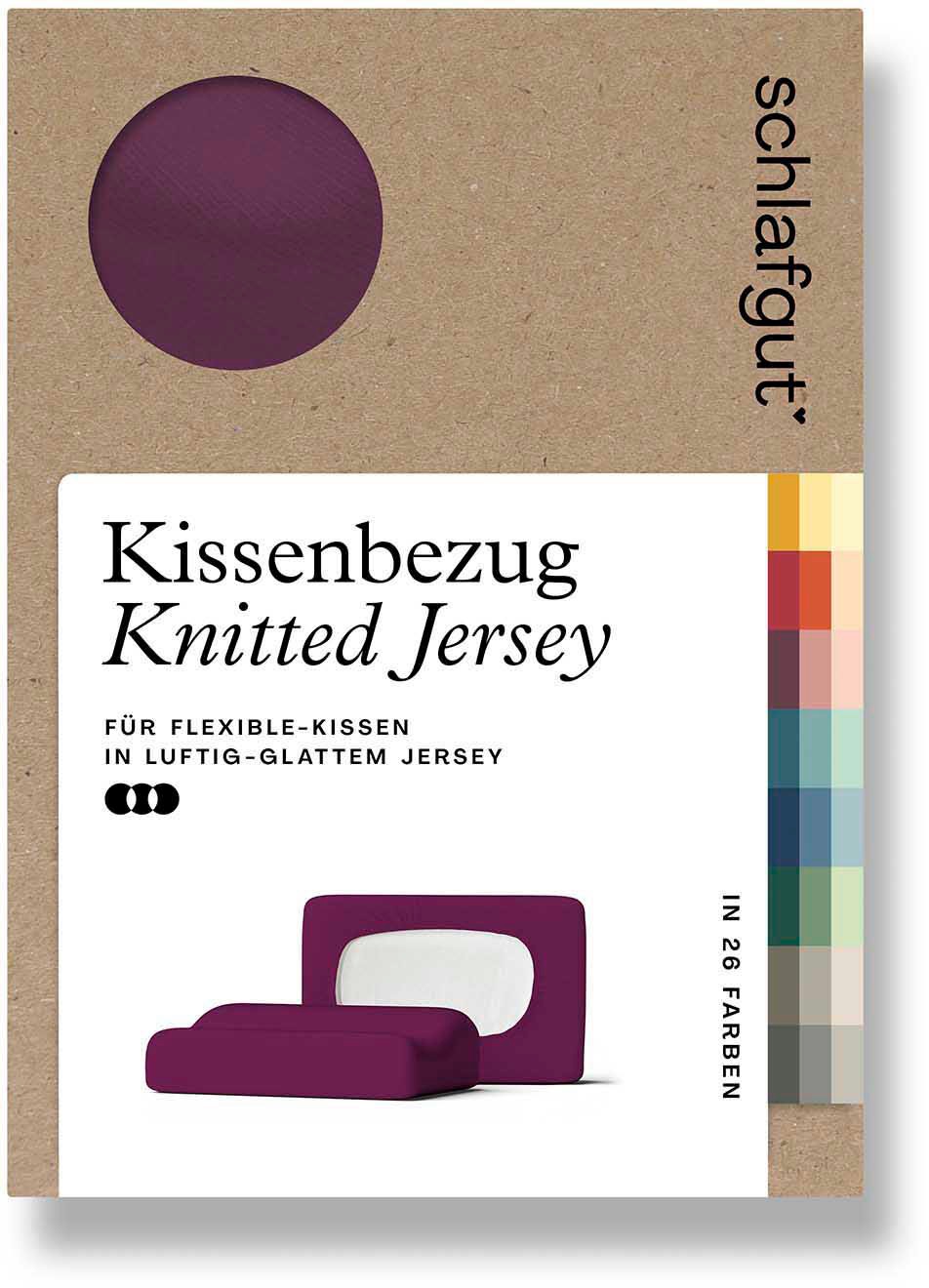 Schlafgut Kissenbezug »Pure flexibler Kissenbezug für Nackenstützkissen«, ( günstig online kaufen