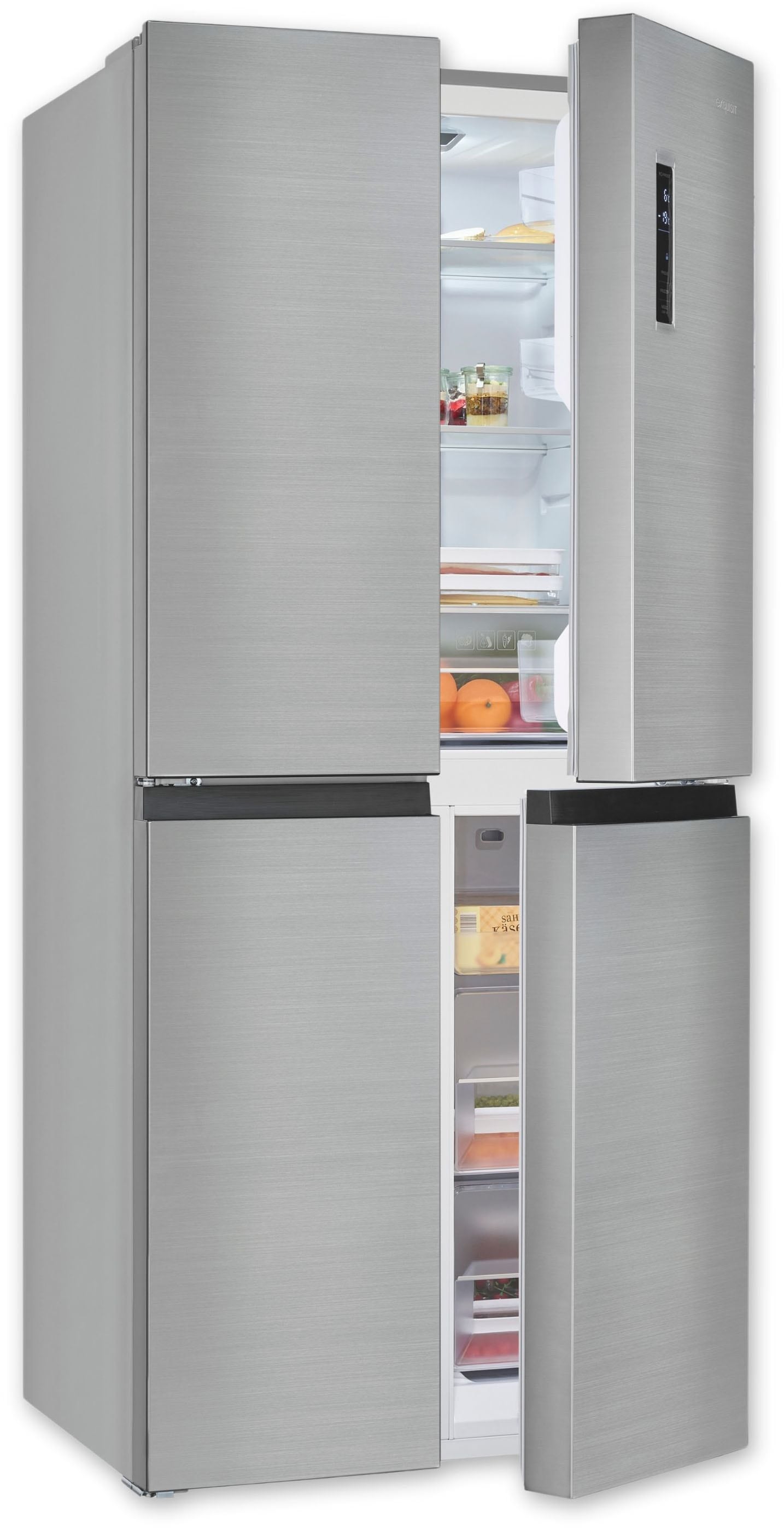 exquisit Multi Door »MD425-150-040C inoxlook« günstig online kaufen