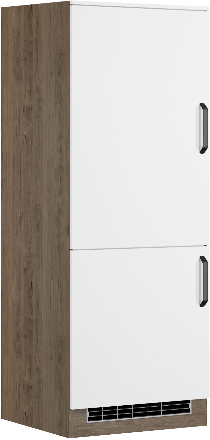 wiho Küchen Kühlumbauschrank »Elba« Breite 60 cm, Höhe 165 cm günstig online kaufen