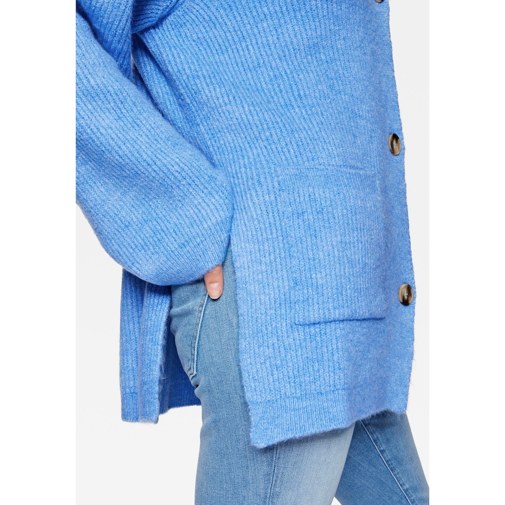 Mavi Cardigan »POCKET CARDIGAN«, mit Seitenschlitzen