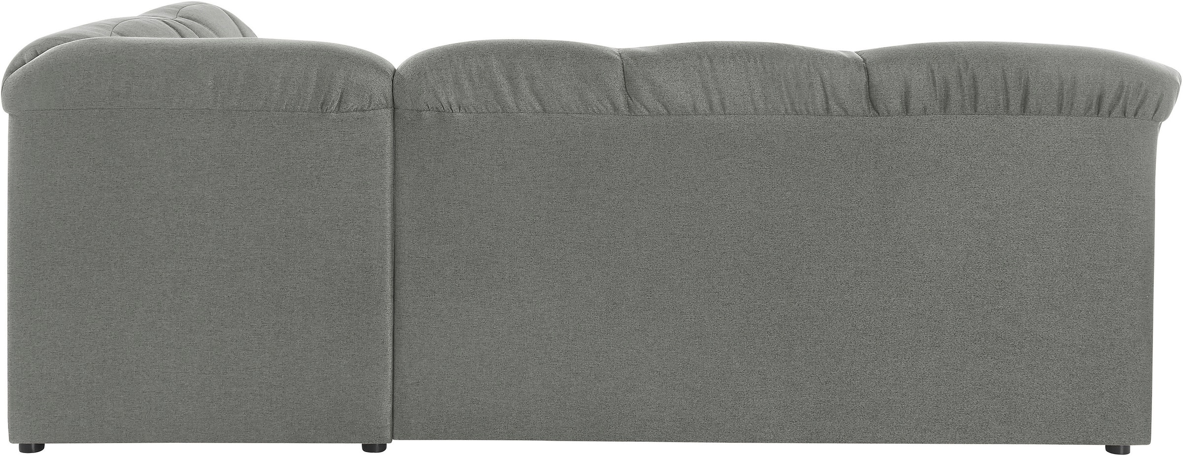 DOMO collection Ecksofa »Pegnitz, elegante Rückensteppung, zeitlose Formensprache, L-Form«, wahlweise mit Bettfunktion