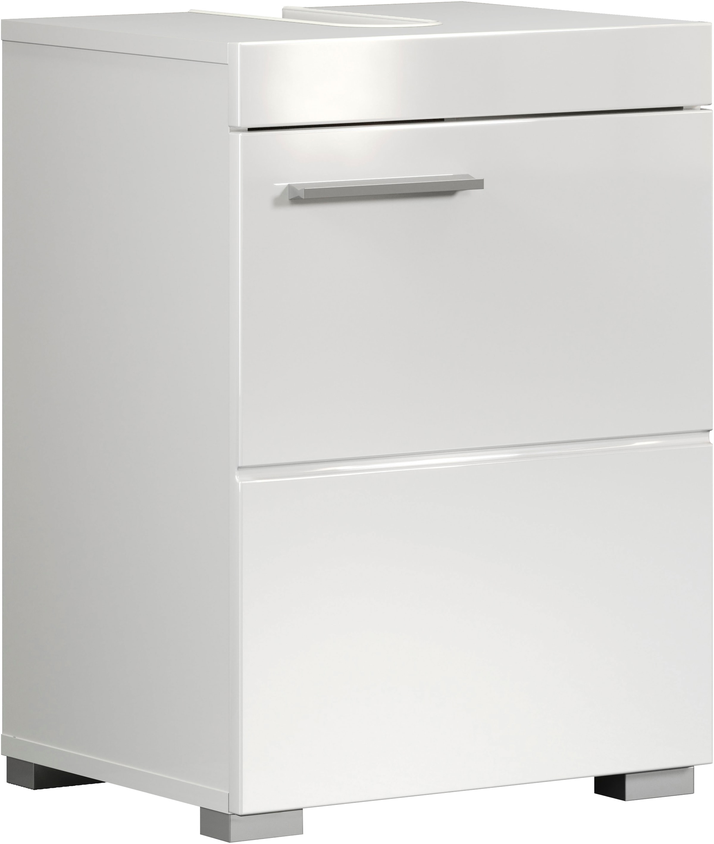 welltime Waschbeckenunterschrank »Avena« 1 Stk. tlg. Unterschrank mit Tür & Einlegeboden – (B/T/H) 40/34/56 cm