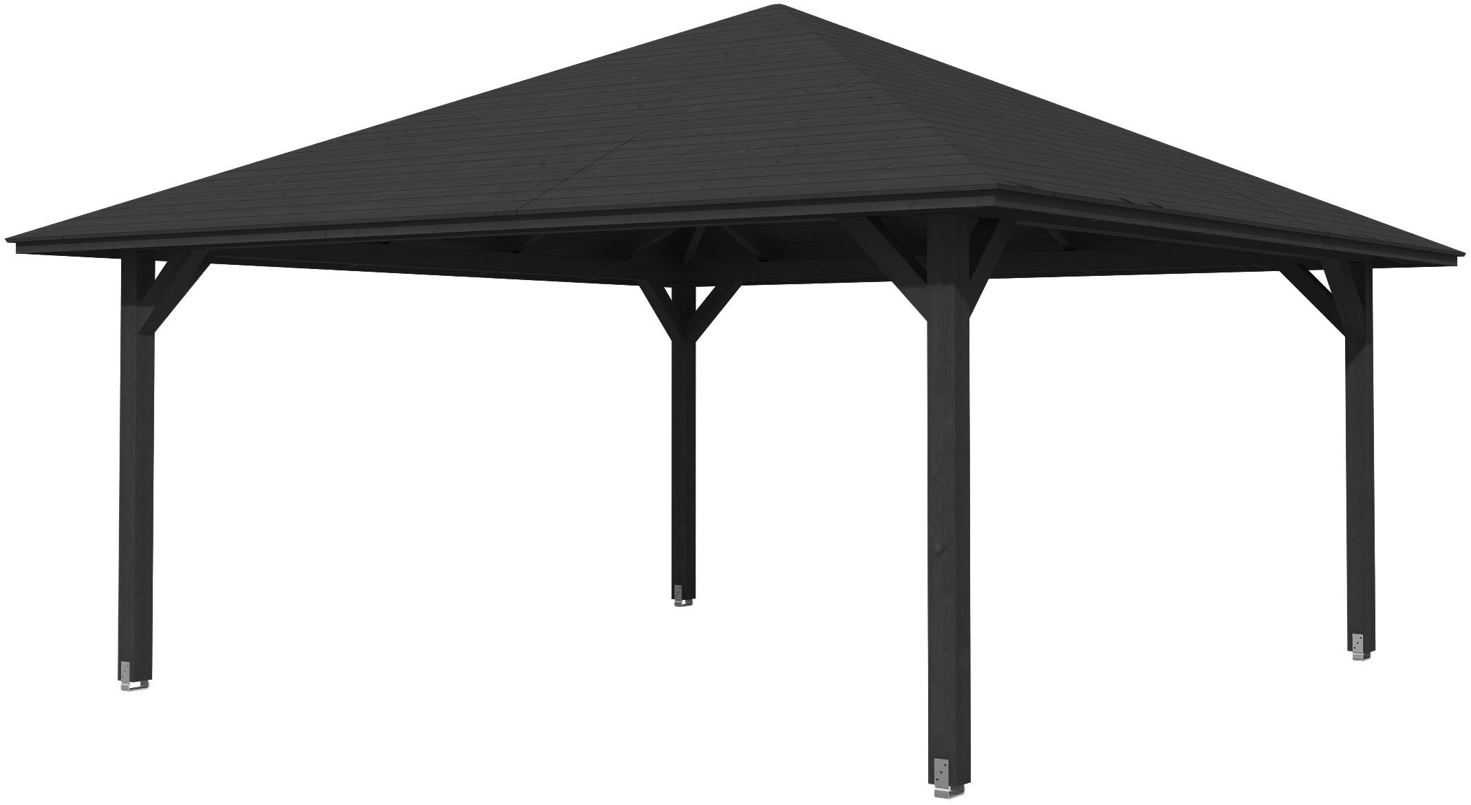 Skanholz Pavillon »Cannes 4«, 4-Eck, BxT: 569x569 cm
