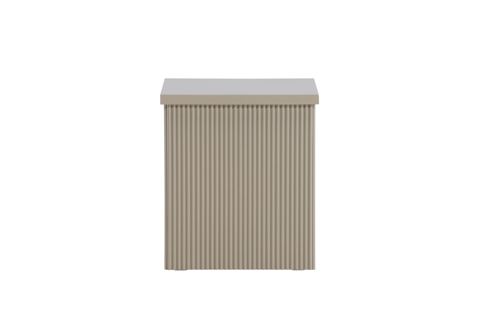 Venture Home Beistelltisch »Lenox, kompakter Beistelltisch in einladendem Beige, 40 × 40 cm« Ablagetisch, MDF, quadratisch, schlicht, vielseitig, dezent
