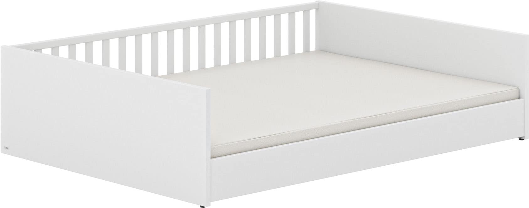 PAIDI Kinderbett »LITTLE FLO, vom Baby bis zum Teeni, in mehreren Farben und Breiten«, (Breite/Länge: 90x200cm + 120X200cm +140x200cm), umbaubar zum Kinder- oder Jugendbett, Bodenbett auch als Sofa nutzbar