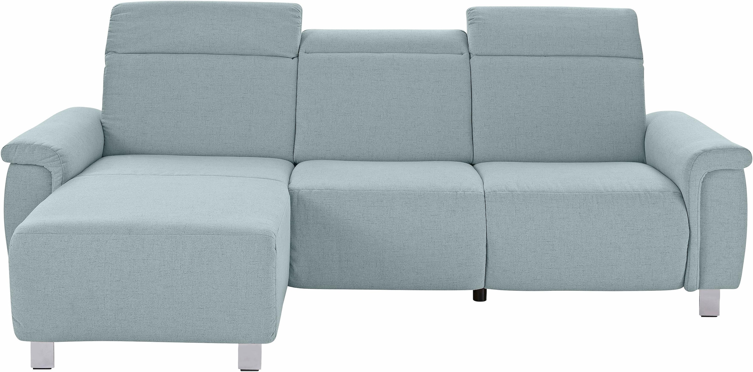 sit&more Ecksofa »Township L-Form«, wahlweise mit elektrischer Wallfree-Funktion