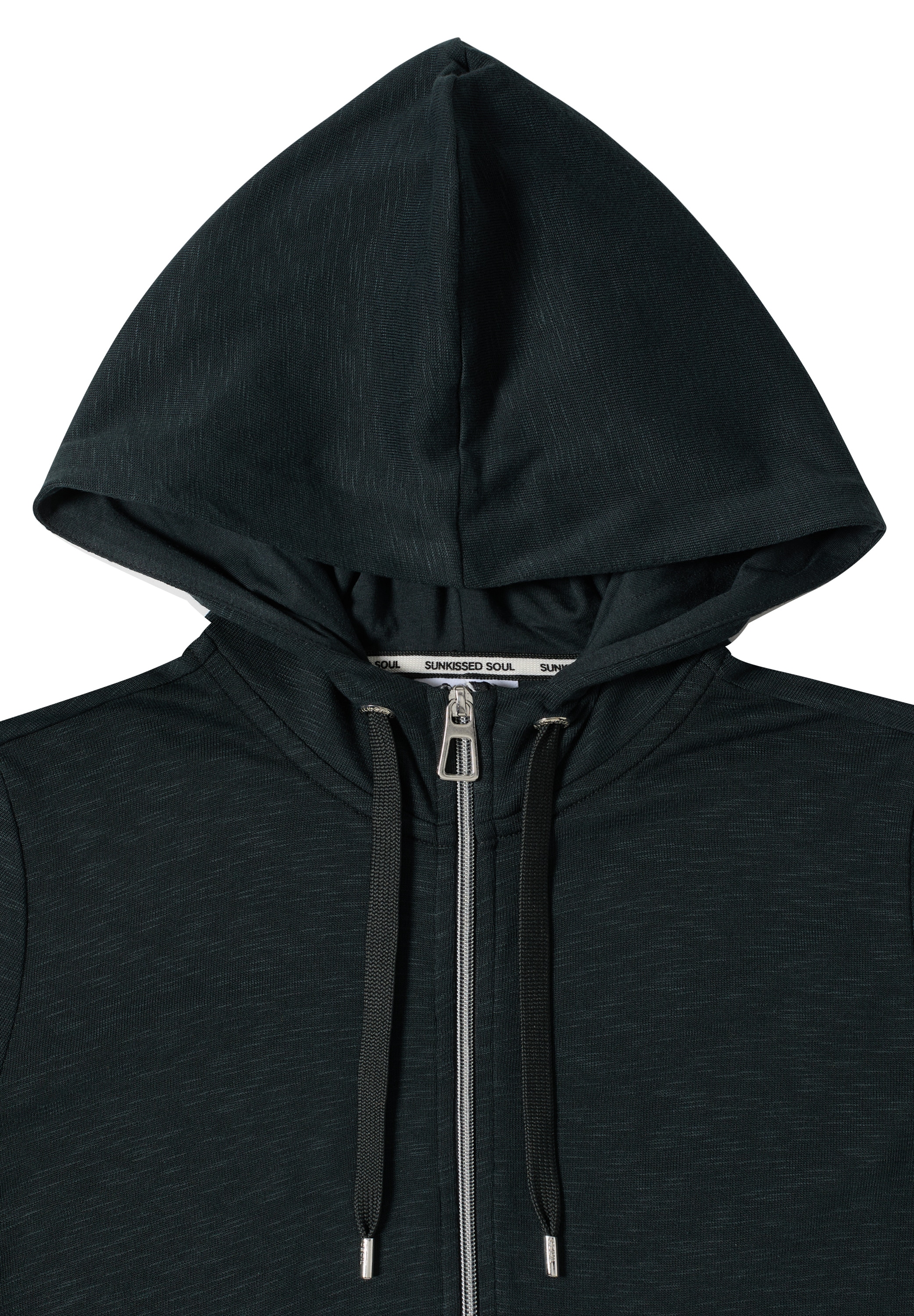 Cecil Sweatjacke mit Hoodie und Zipper