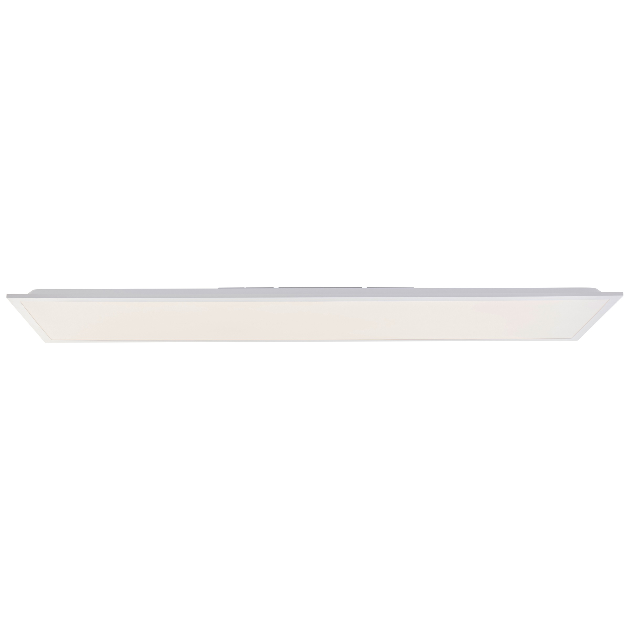 Brilliant LED Deckenleuchte »Briston«, Aufbaupaneel, 120 x 30 cm, 3700 lm, 3000-6500 K, dimmbar, IC-RGB, weiß