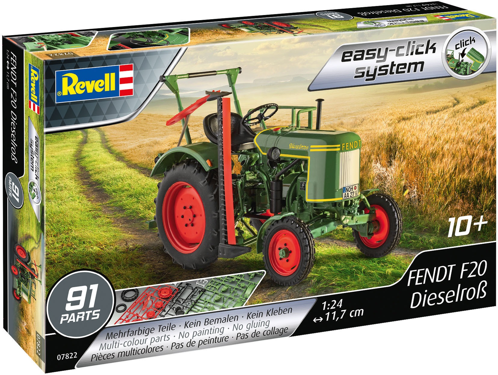 Revell® Modellbausatz »Fendt F20«, 1:24, Made in Europe