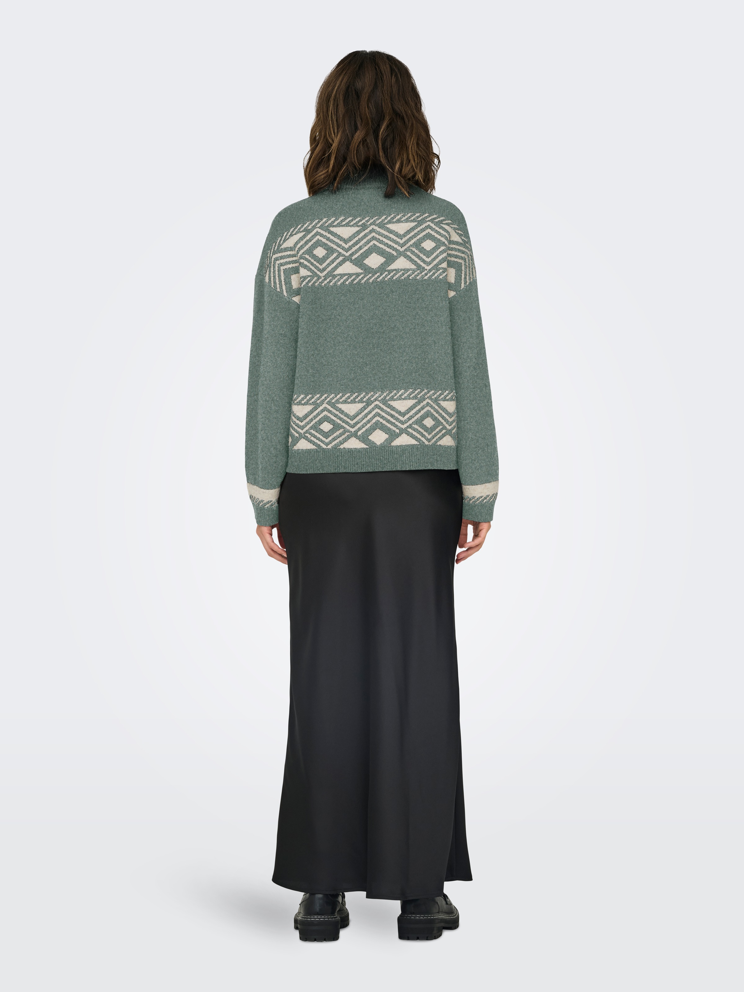 ONLY Stehkragenpullover »ONLVICTORIA L/S PULLOVER KNT NOOS«