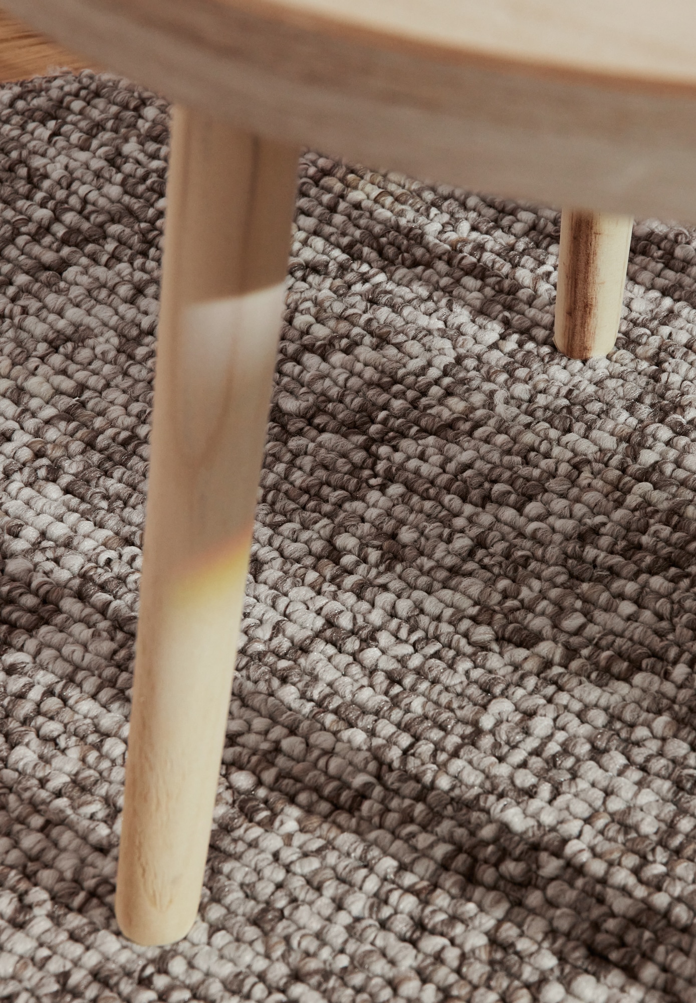 ELLE DECORATION Teppich »Rocco«, rechteckig, 10 mm Höhe, Nachhaltig, Läufer, waschbar, Wohnzimmer, Esszimmer, Woll-Optik
