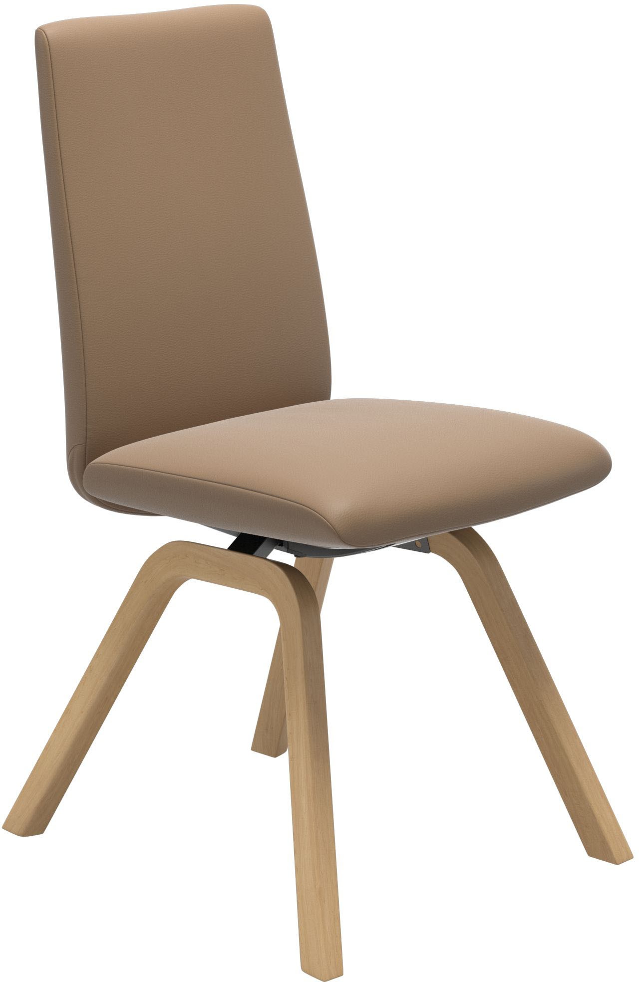 Stressless® Polsterstuhl »Laurel«, Leder PALOMA, Low Back, Größe M, mit schräggestellten Beinen in Eiche natur