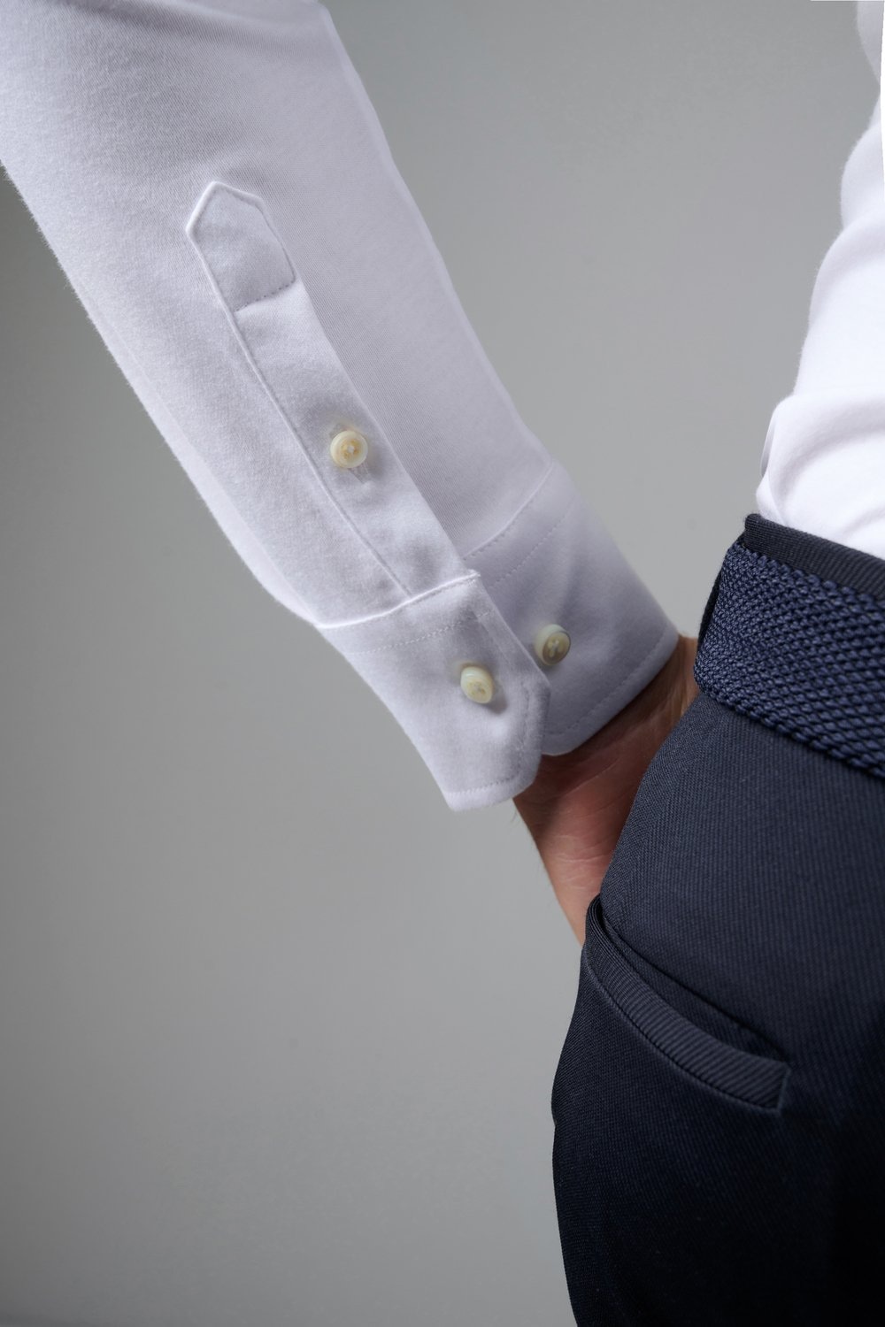 DESOTO Businesshemd »Jerseyhemd Essential Hai langarm«, Flexibler Stretch