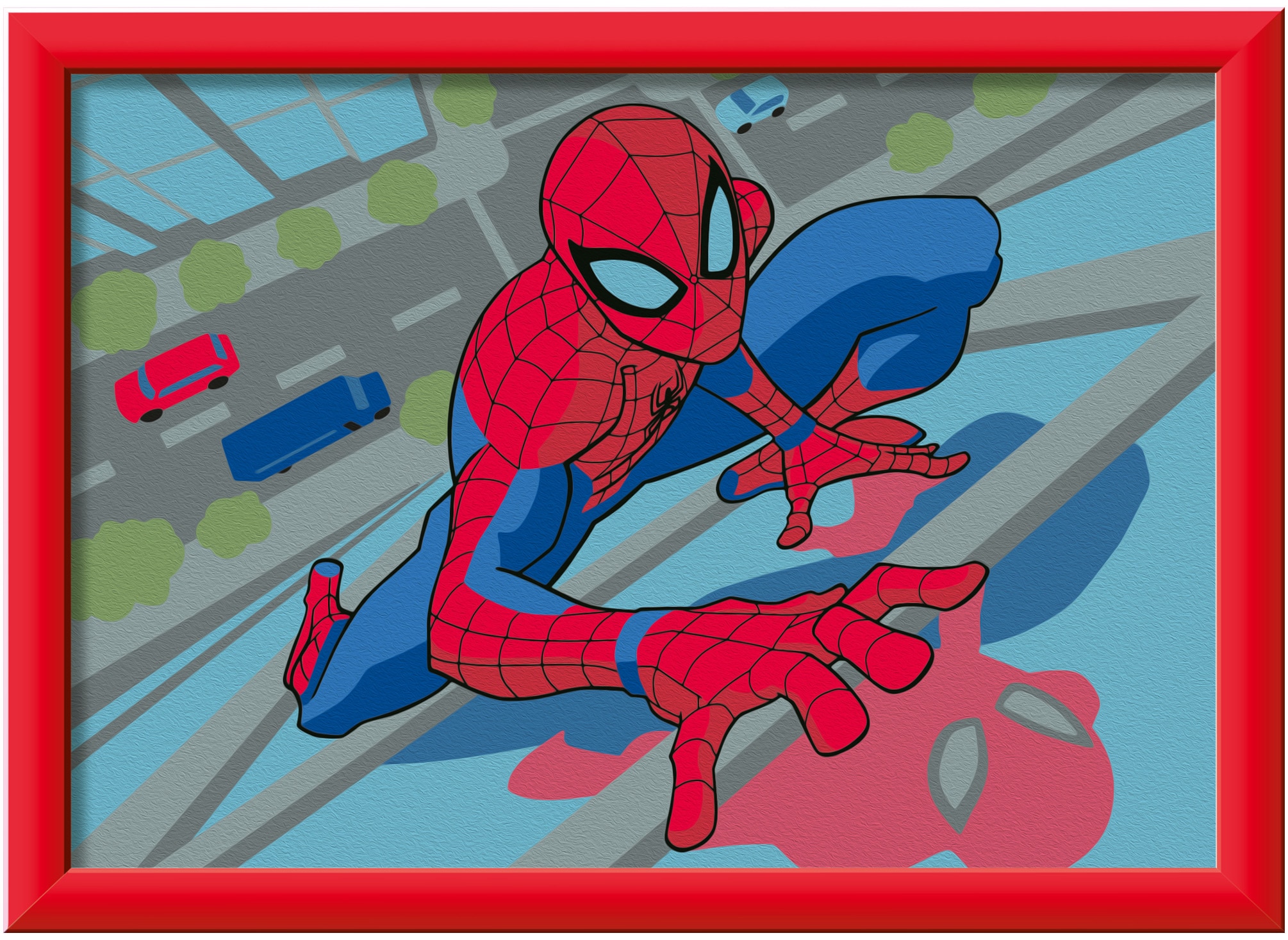 Ravensburger Malen nach Zahlen »CreArt, Der legendäre Spider-Man« Made in Europe