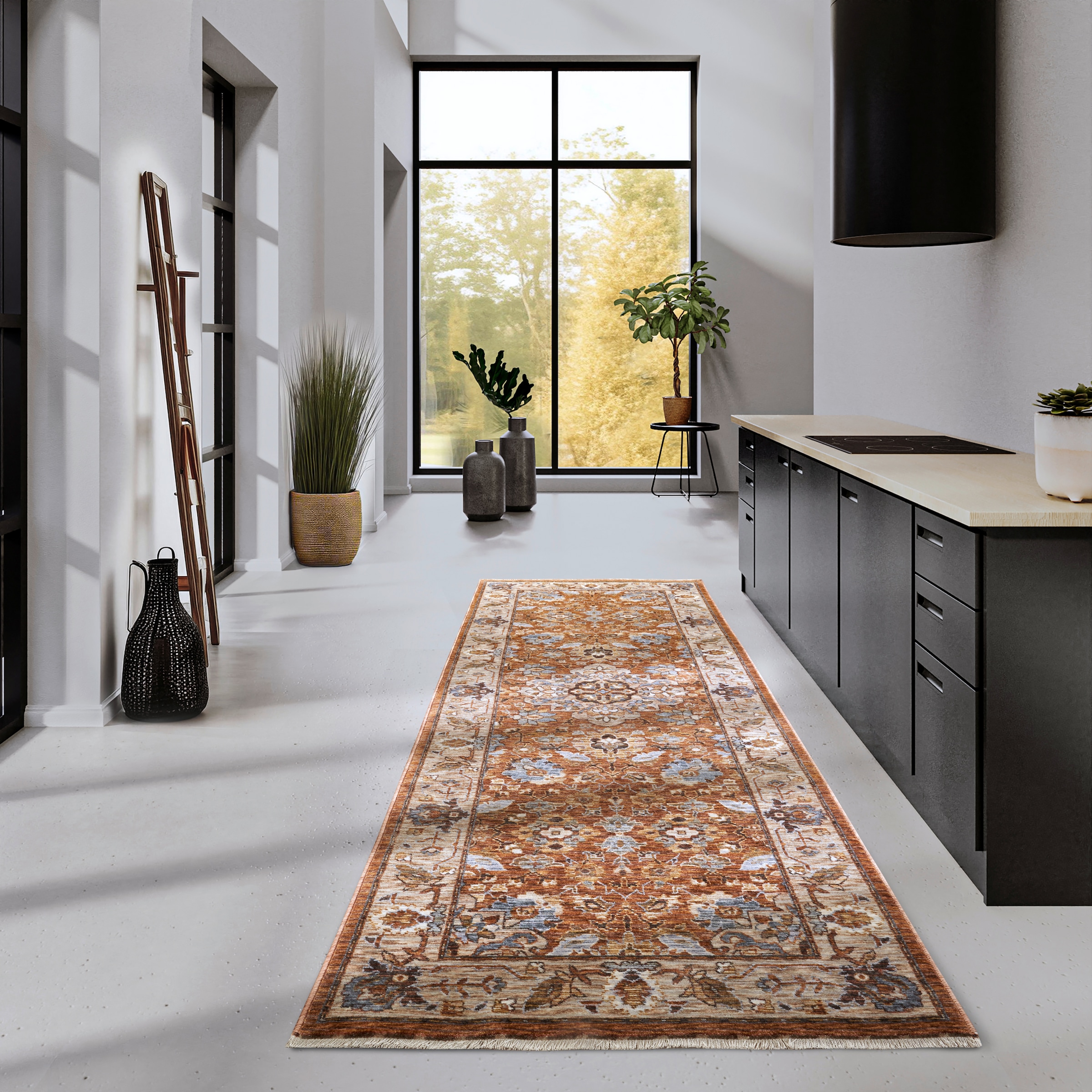 Villeroy & Boch Teppich »Egon« rechteckig 7 mm Höhe Orientalisch, Fransen, Läufer, Wohnzimmer, Schlafzimmer, Klassisch