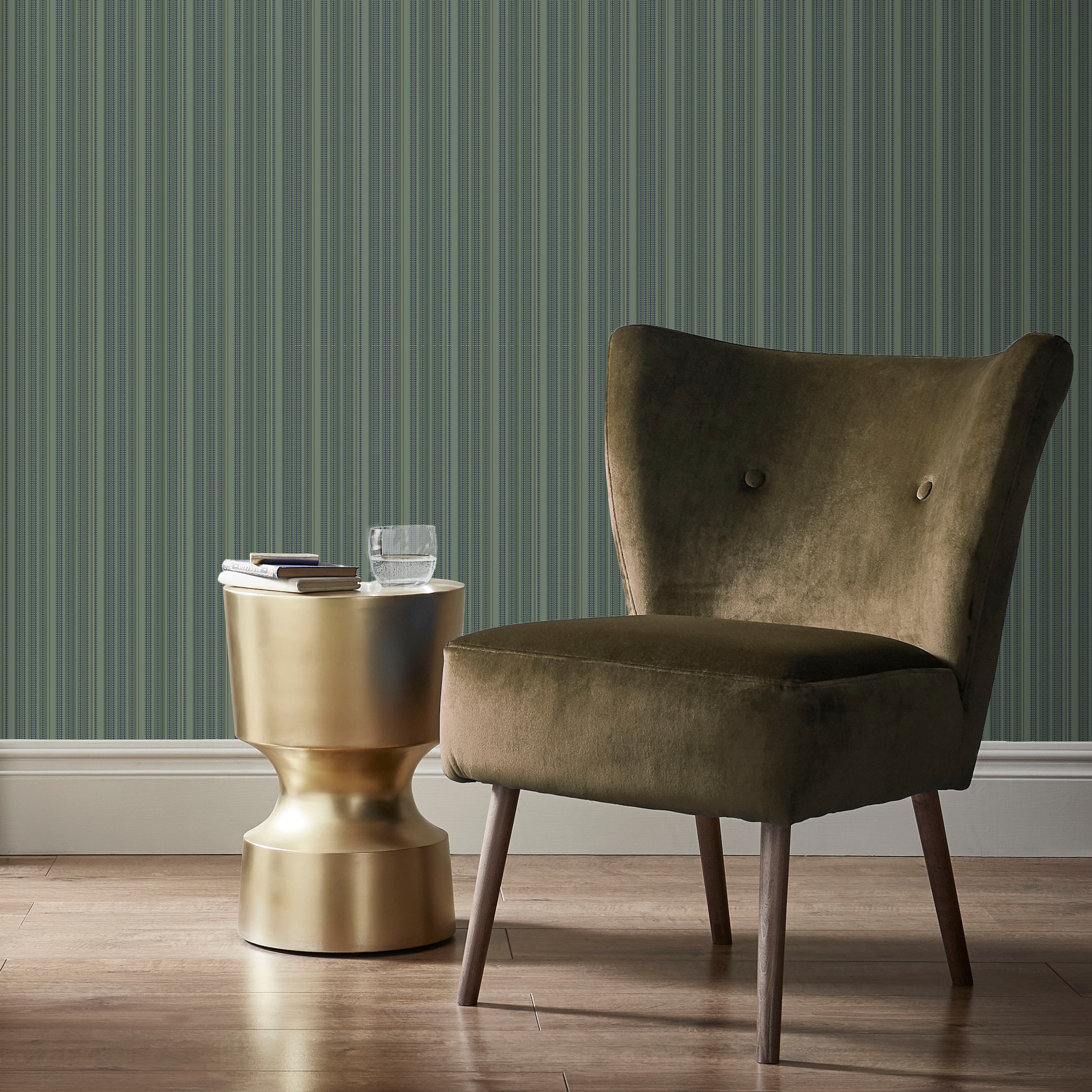 Superfresco Easy Vliestapete »Camille Grun 10mx52cm« abstrakt glatt Camille 1000x52cm