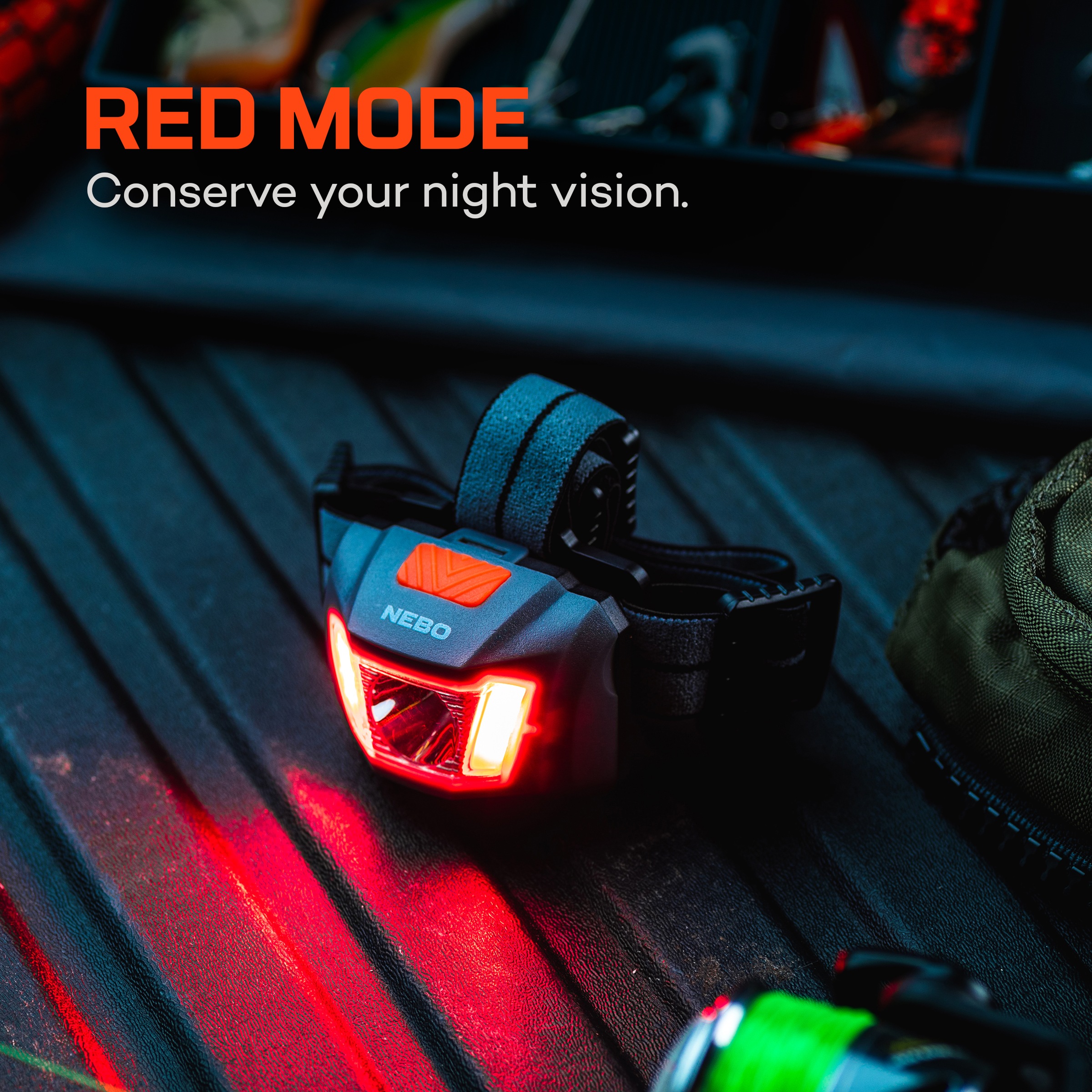 NEBO LED Stirnlampe »Nebo EINSTEIN DUO 400« Set, Stirnlampe, Strinband, 2 Stk. tlg.