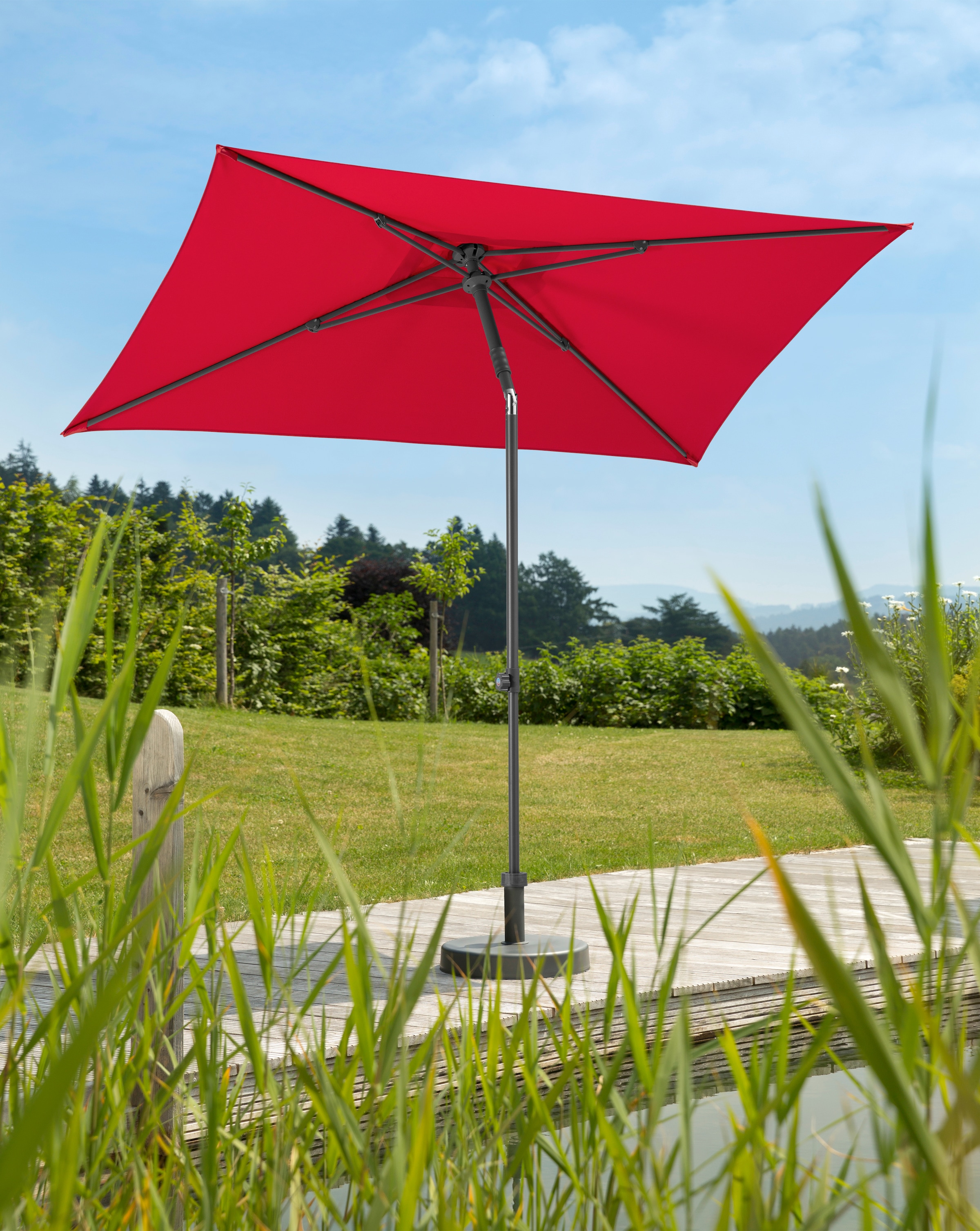 Schneider Schirme Sonnenschirm »Sevilla«, Stahl/Polyester