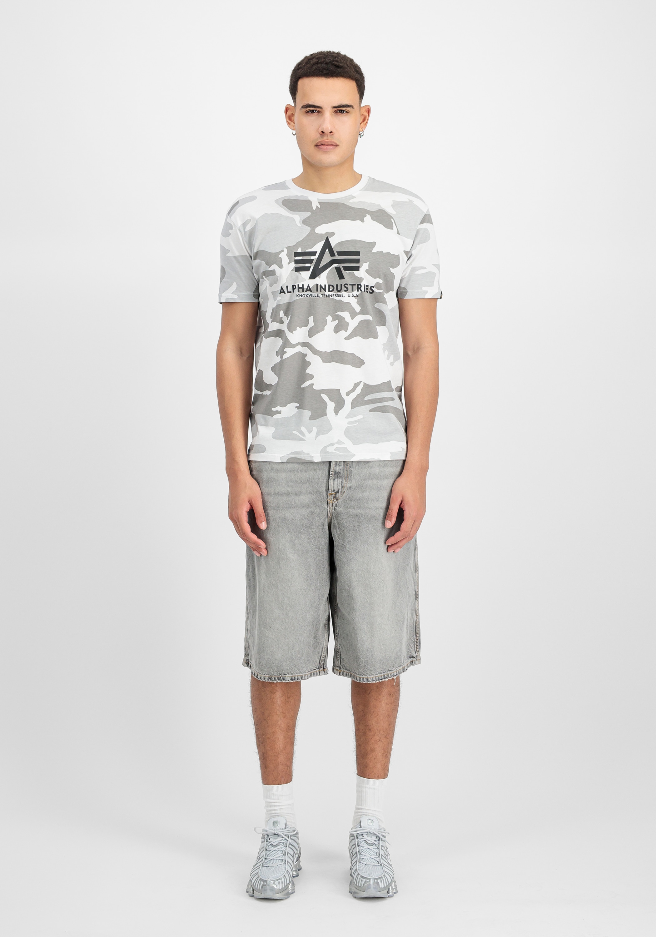 Alpha Industries T-Shirt »Alpha Industries Men - T-Shirts Basic T-Shirt Camo«