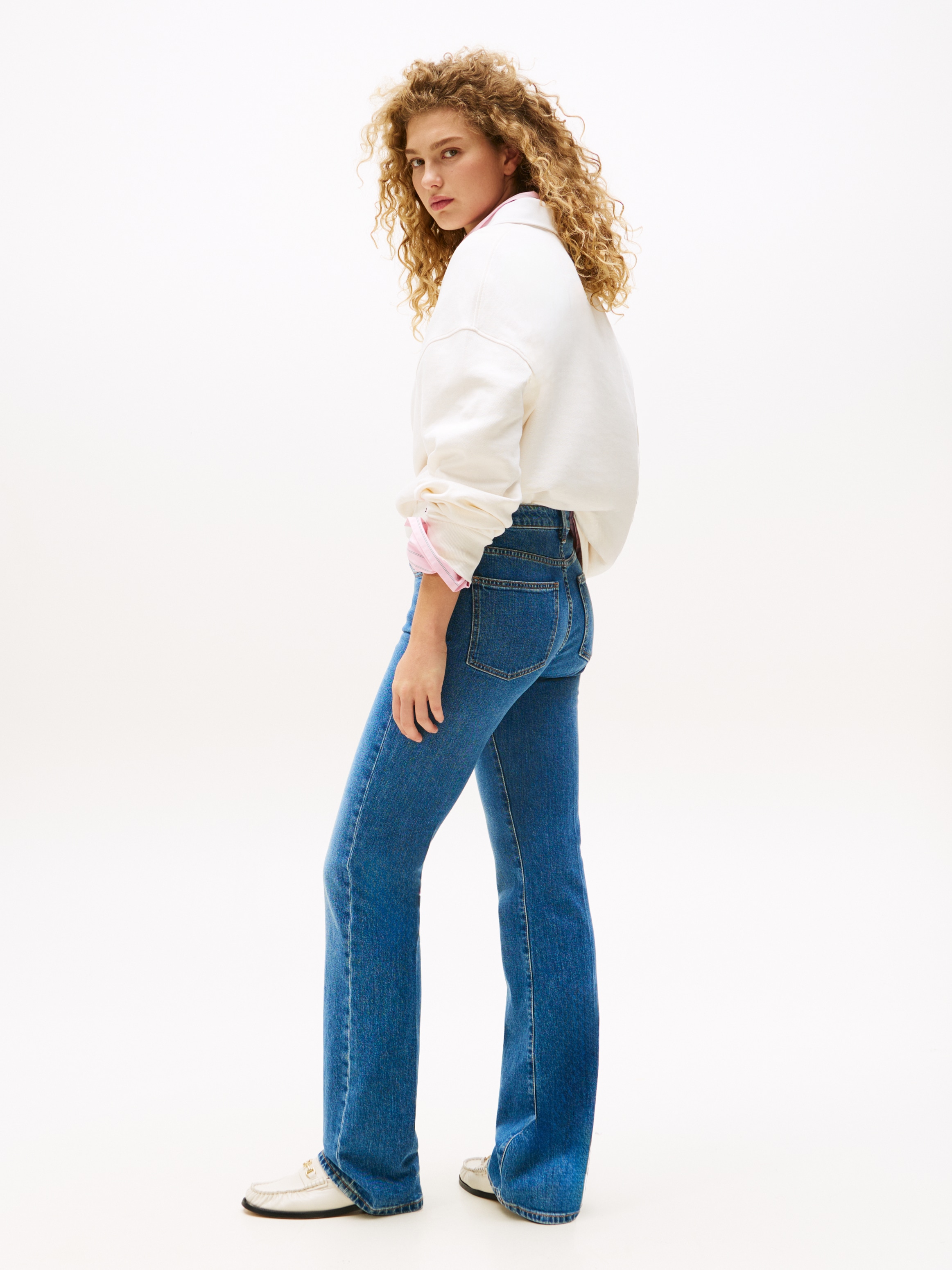 Tommy Hilfiger Bootcut-Jeans »DNM FLO BOOTCUT RW«