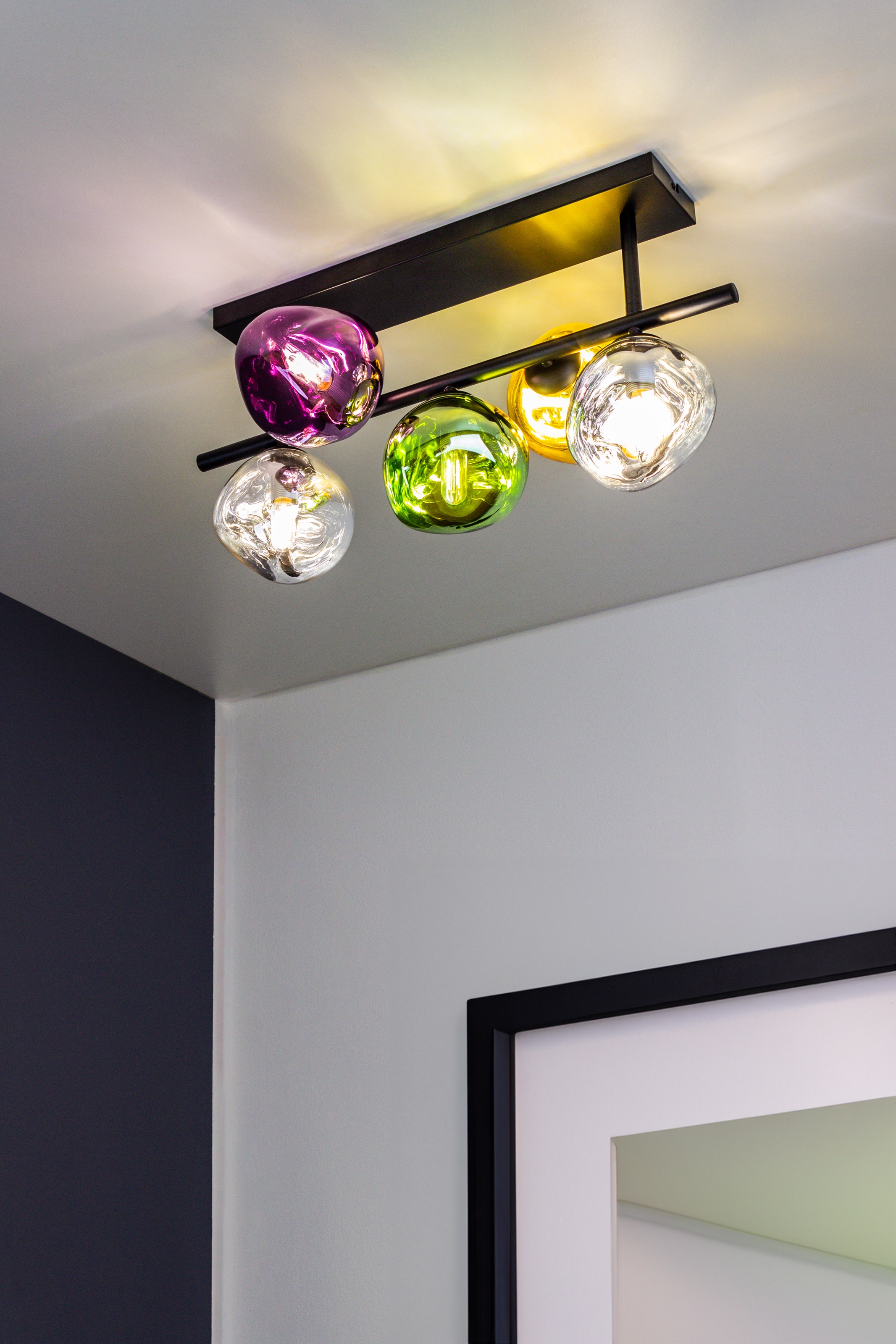 ECO-LIGHT Deckenleuchte »Canopus«, 5 flammig, Leuchtmittel E14   ohne Leuch günstig online kaufen