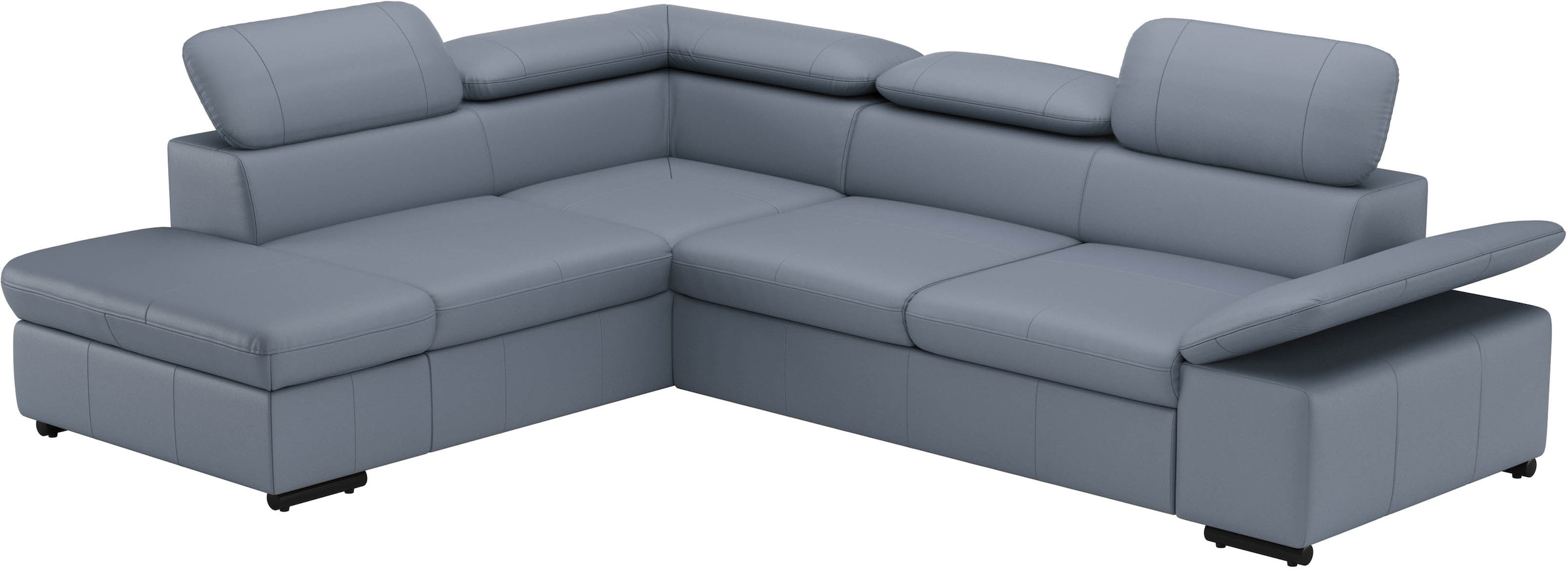 sit&more Ecksofa »Alcudia L-Form«, mit Armteilverstellung, optional Kopfteilverstellung und Bettfunktion