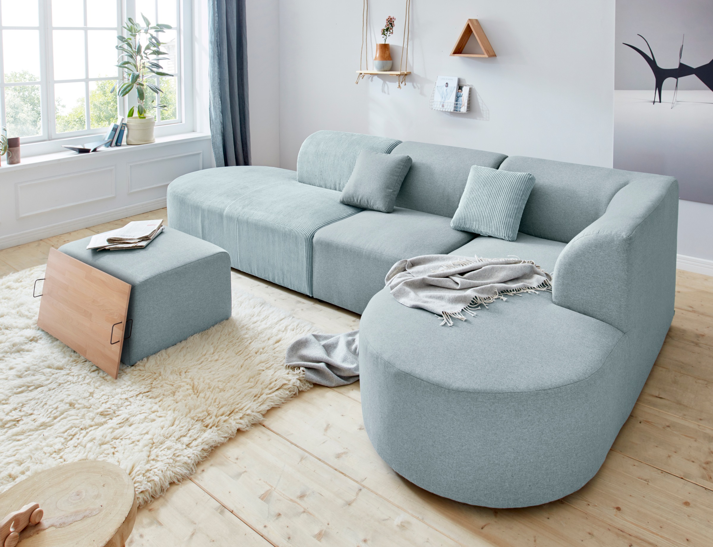 OTTO home Sofa-Eckelement »Alesund« als Einzelteile oder Modulteil günstig online kaufen