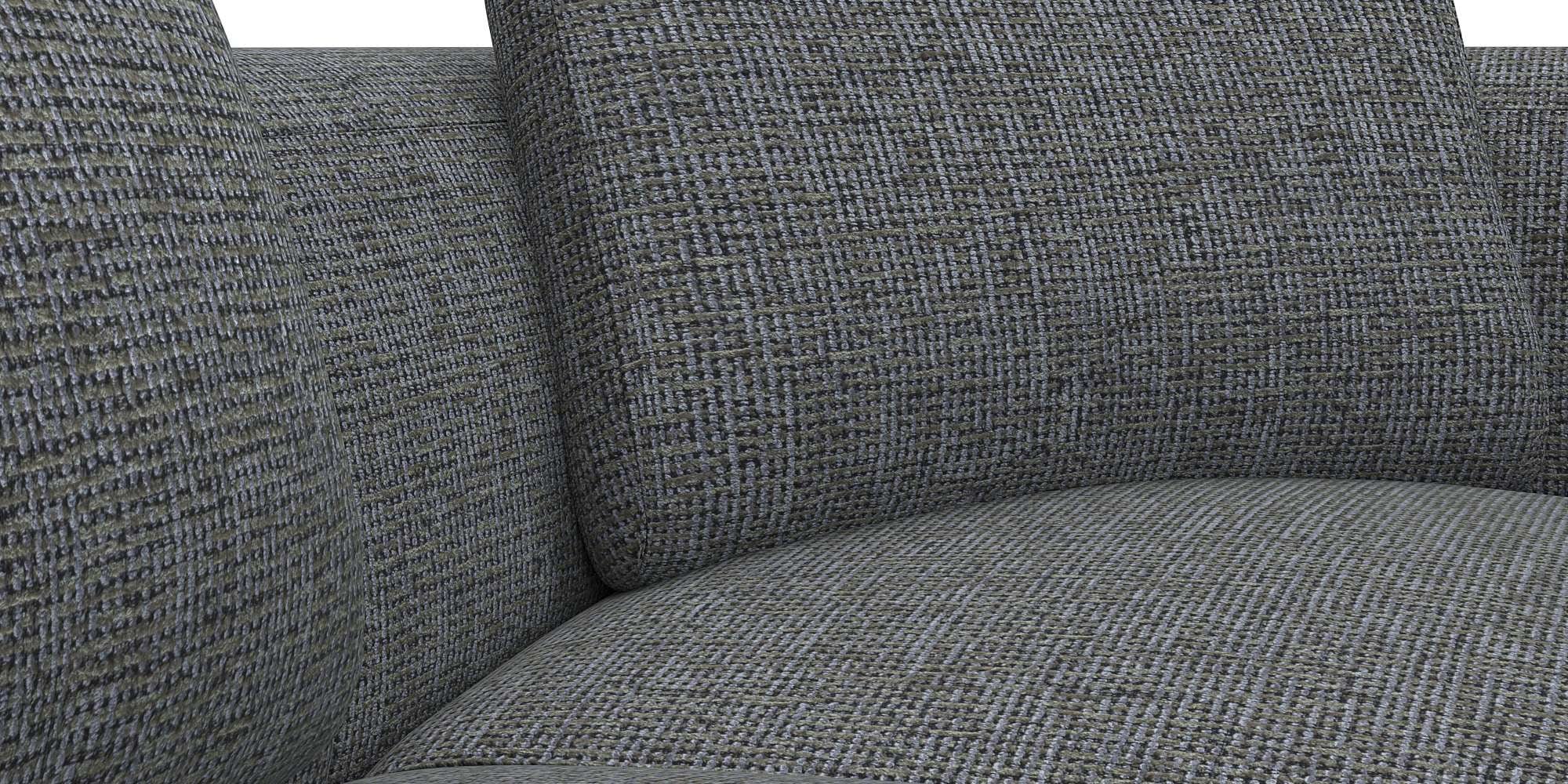 FLEXLUX Ecksofa »Torino, rund, L-Form, Sofa-Ecke mit Ottomane«, Modernes, organisches Sofa-Design, Kaltschaum, Wellenunterfederung