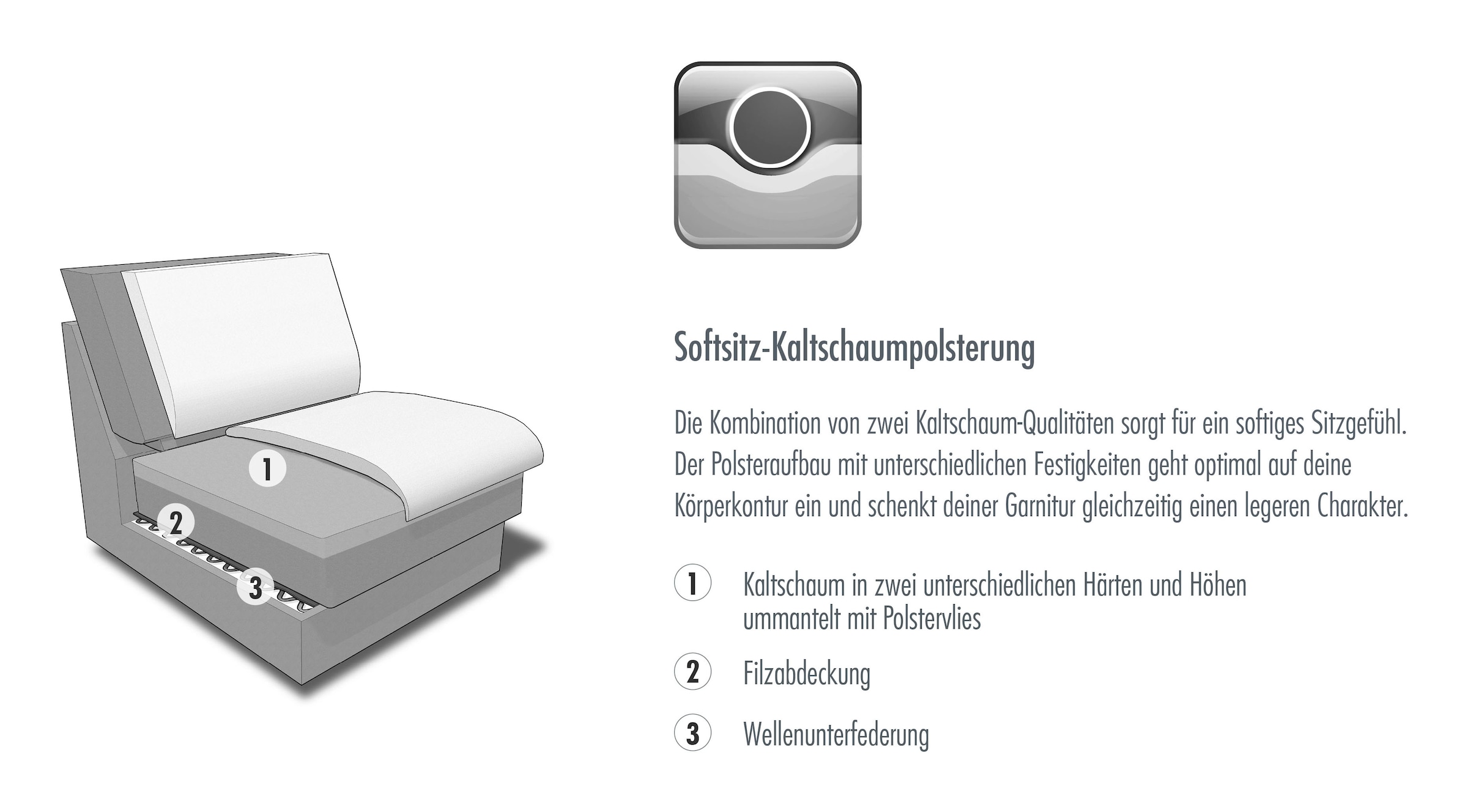 set one by Musterring Ecksofa »SO 3600, inkl motor. Sitztiefenverstellung, Kopfstützen, Nierenkissen«, Sitzhöhe 44 cm, Kaltschaum, Breite 293 x Tiefe 180 cm, Kama natur