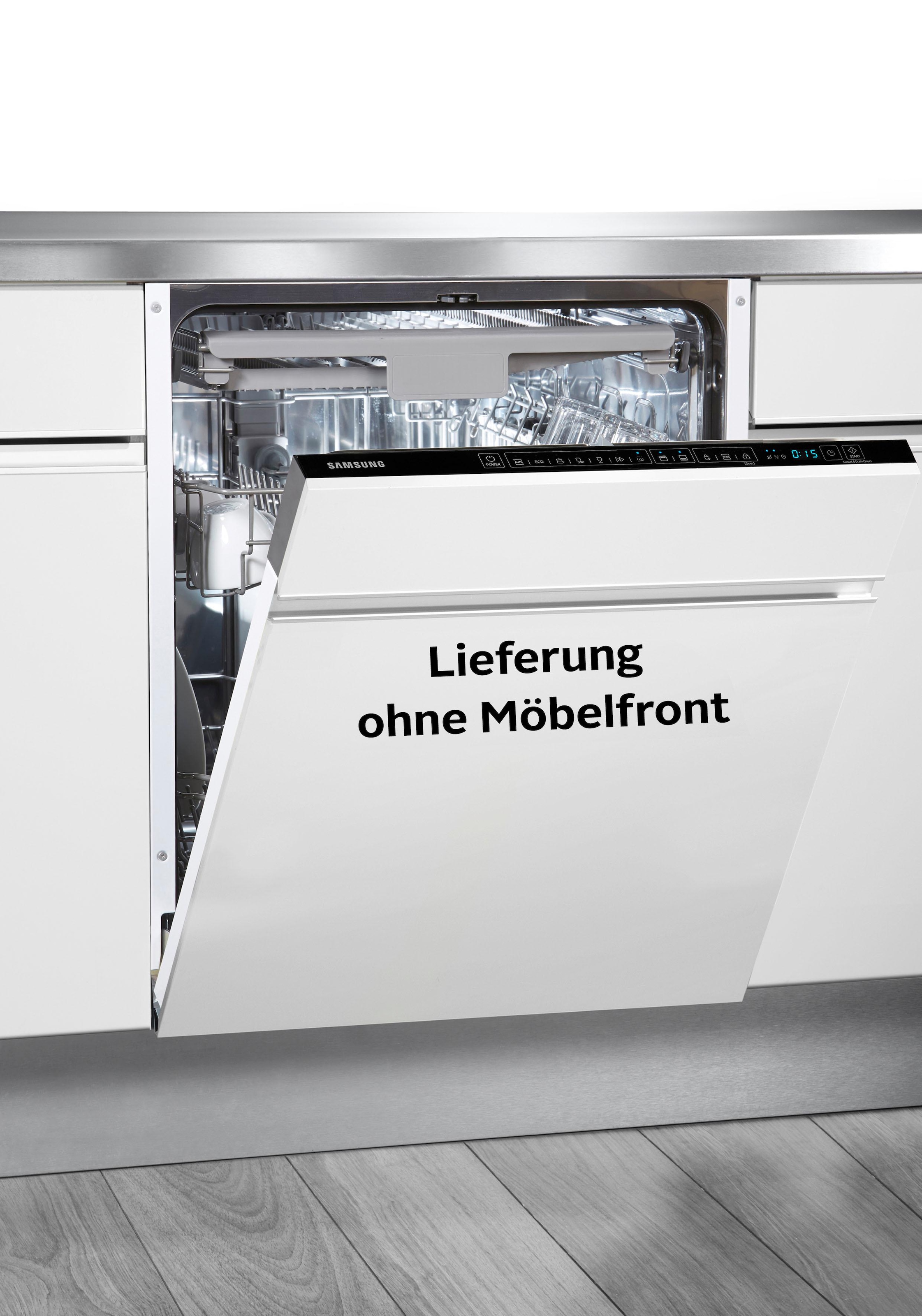 Bild von Samsung vollintegrierbarer Geschirrspüler »DW60M6050BB/EG«, DW60M6050BB, 14 Maßgedecke, Besteckschublade