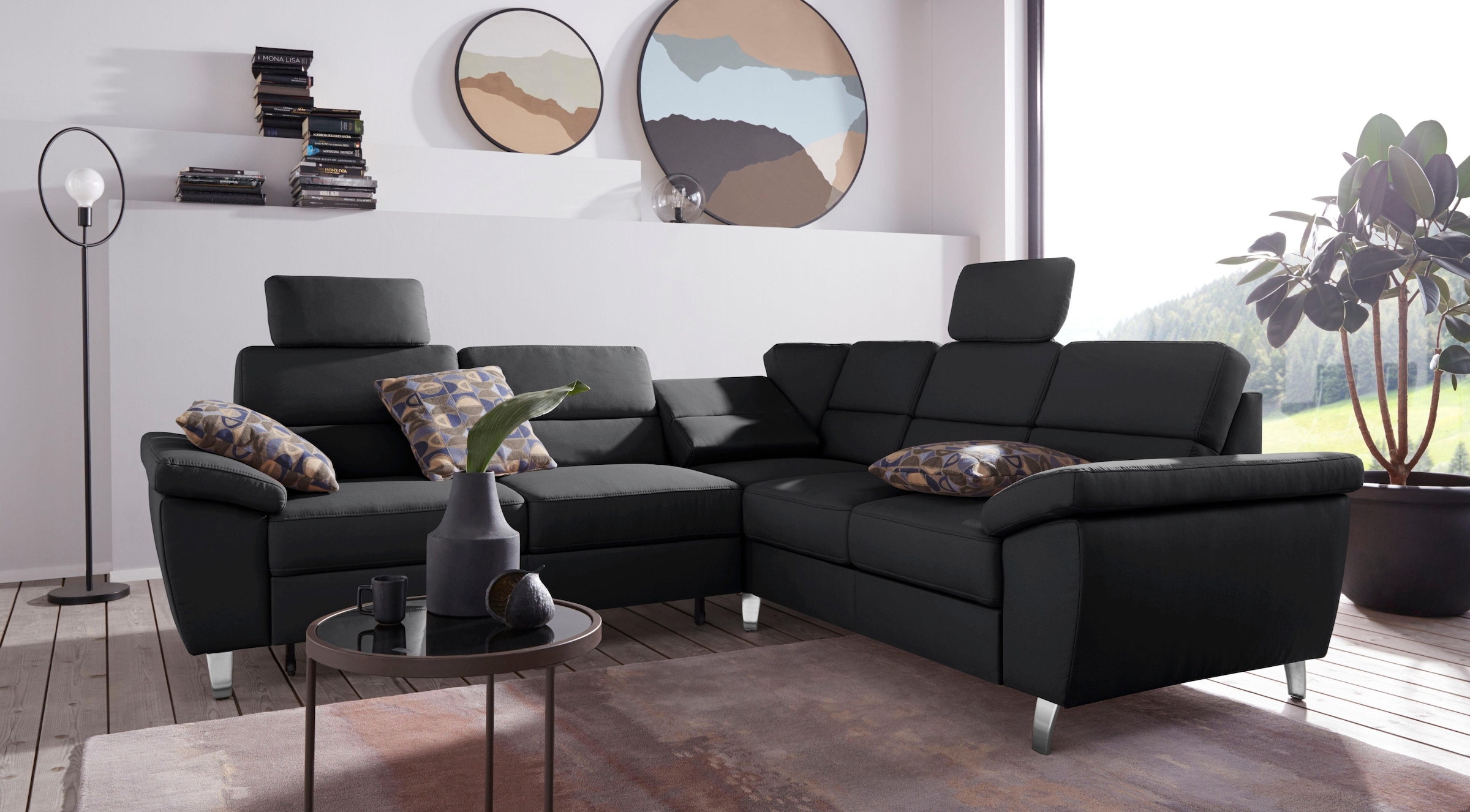 sit&more Ecksofa »Sorano L-Form«, wahlweise mit Bett- und Relaxfunktion, inkl. Bettkasten